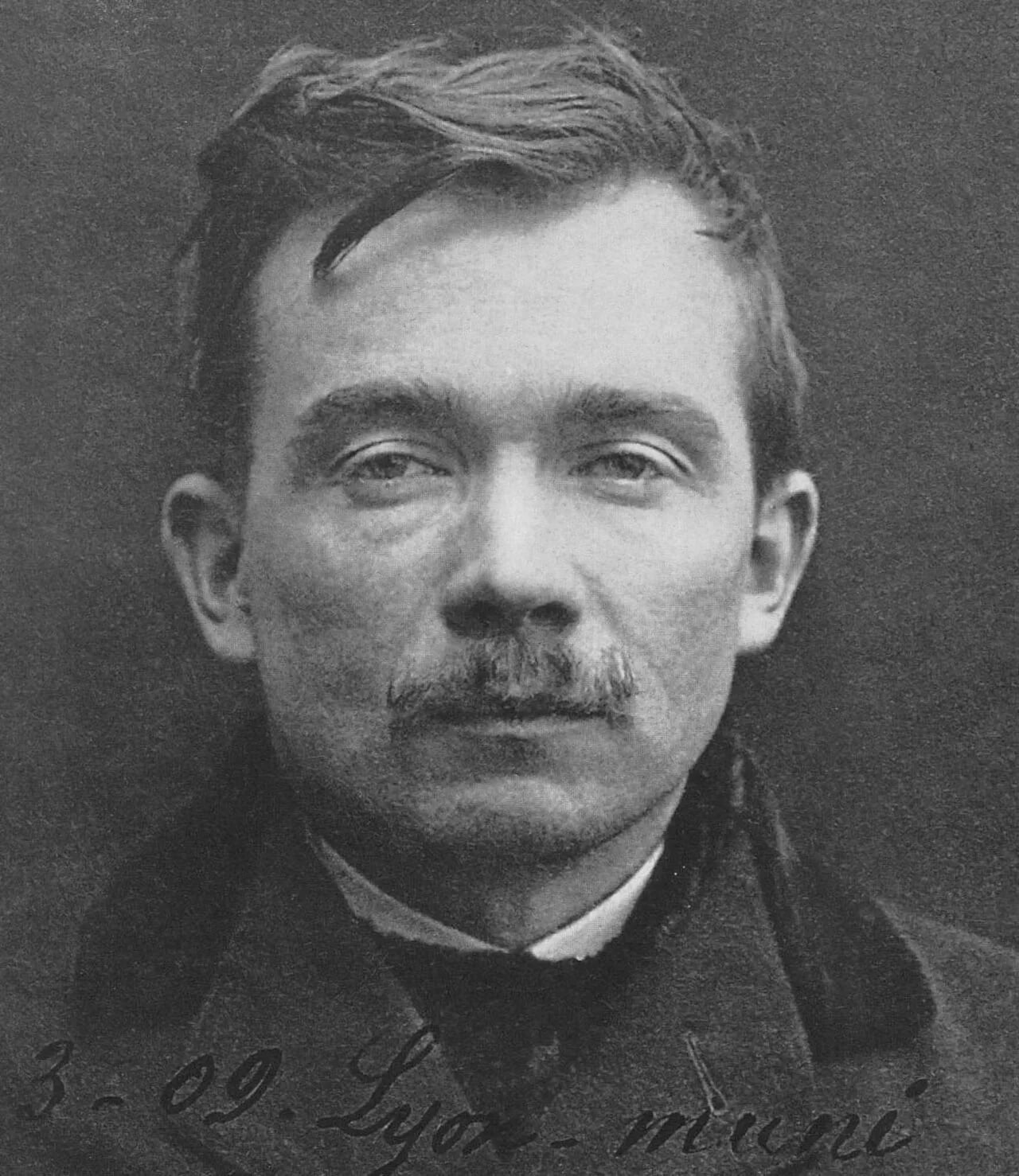 Portrait of Jules Bonnot (1876–1912) – memorial page