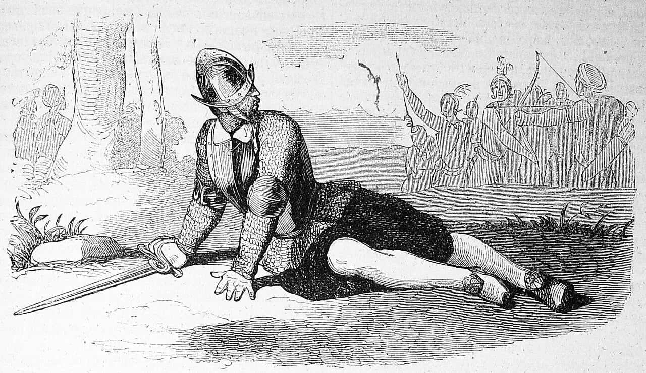 Porträt von Hernando Pizarro (1502–1578) – Gedenkseite