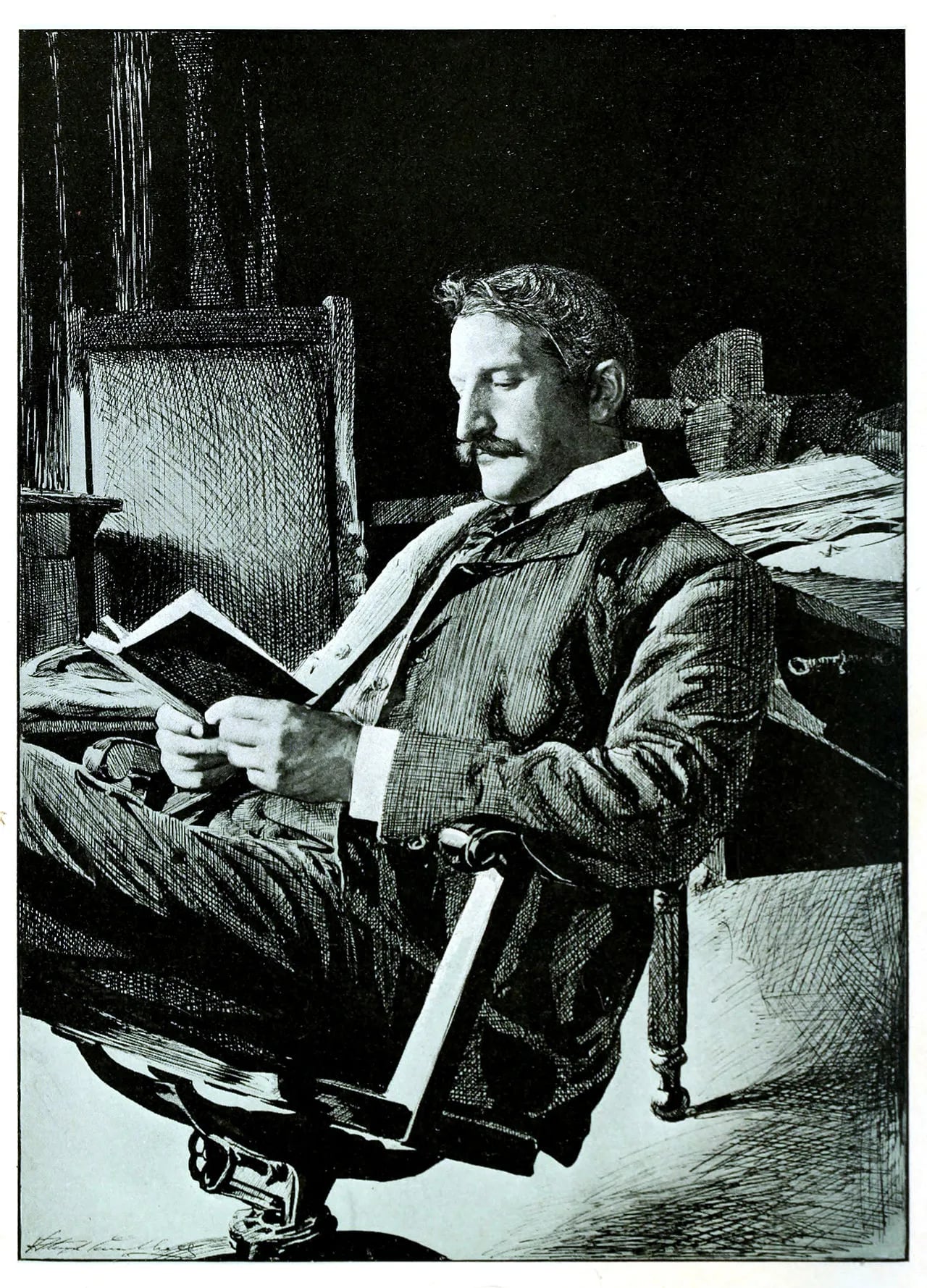 Porträt von Frank Nelson Doubleday (1862–1934) – Gedenkseite