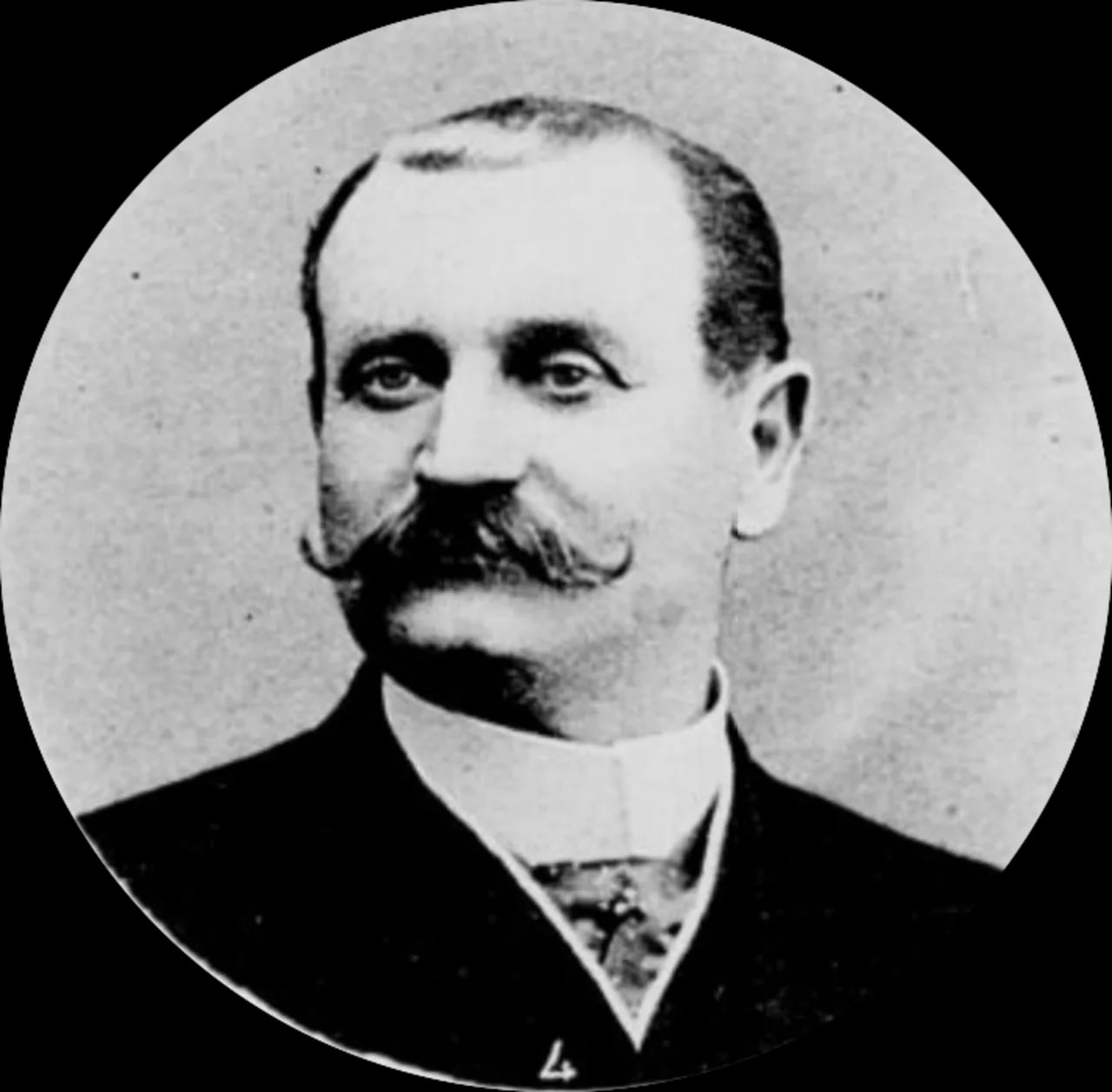 Portrait of Eugène Pergeline (1853–1937) – memorial page