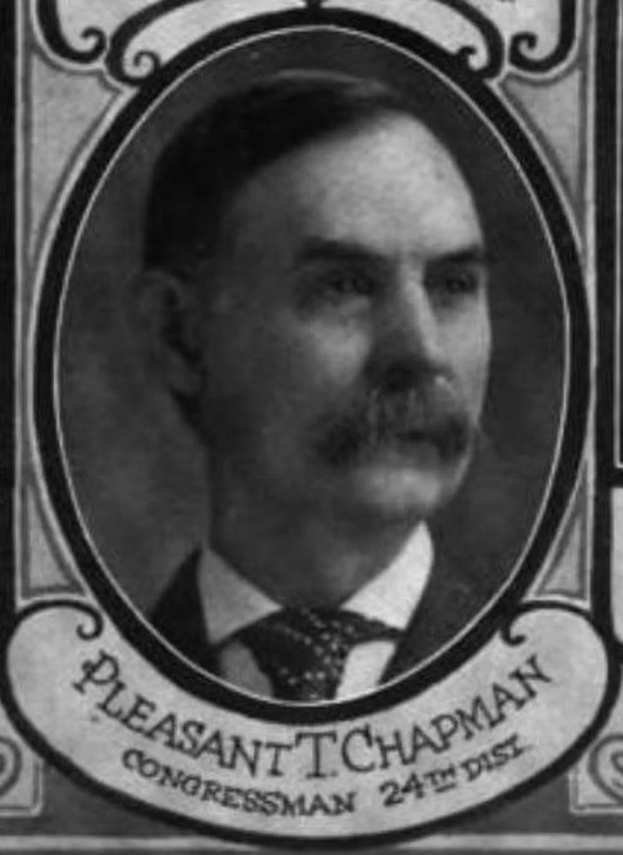 Porträt von Pleasant T. Chapman (1854–1931) – Gedenkseite