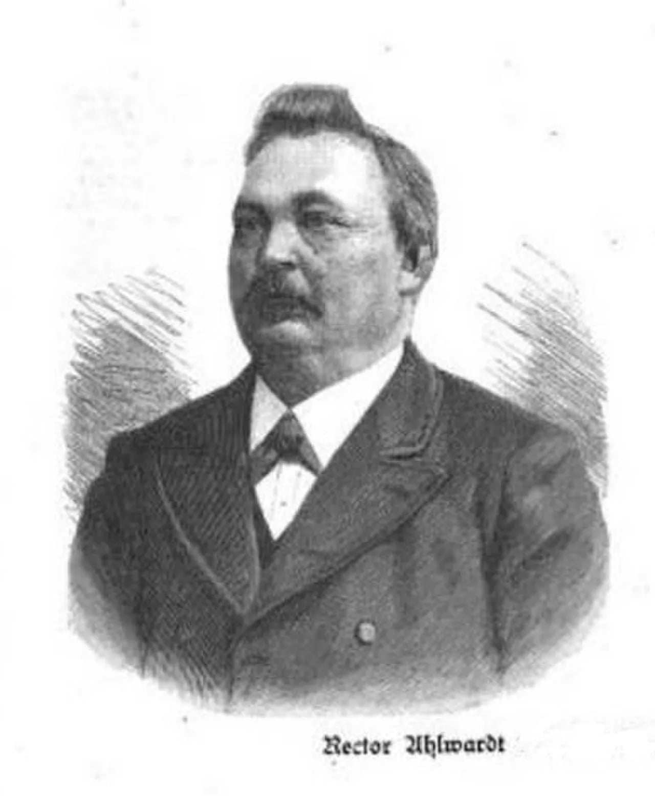 Porträt von Hermann Ahlwardt (1846–1914) – Gedenkseite