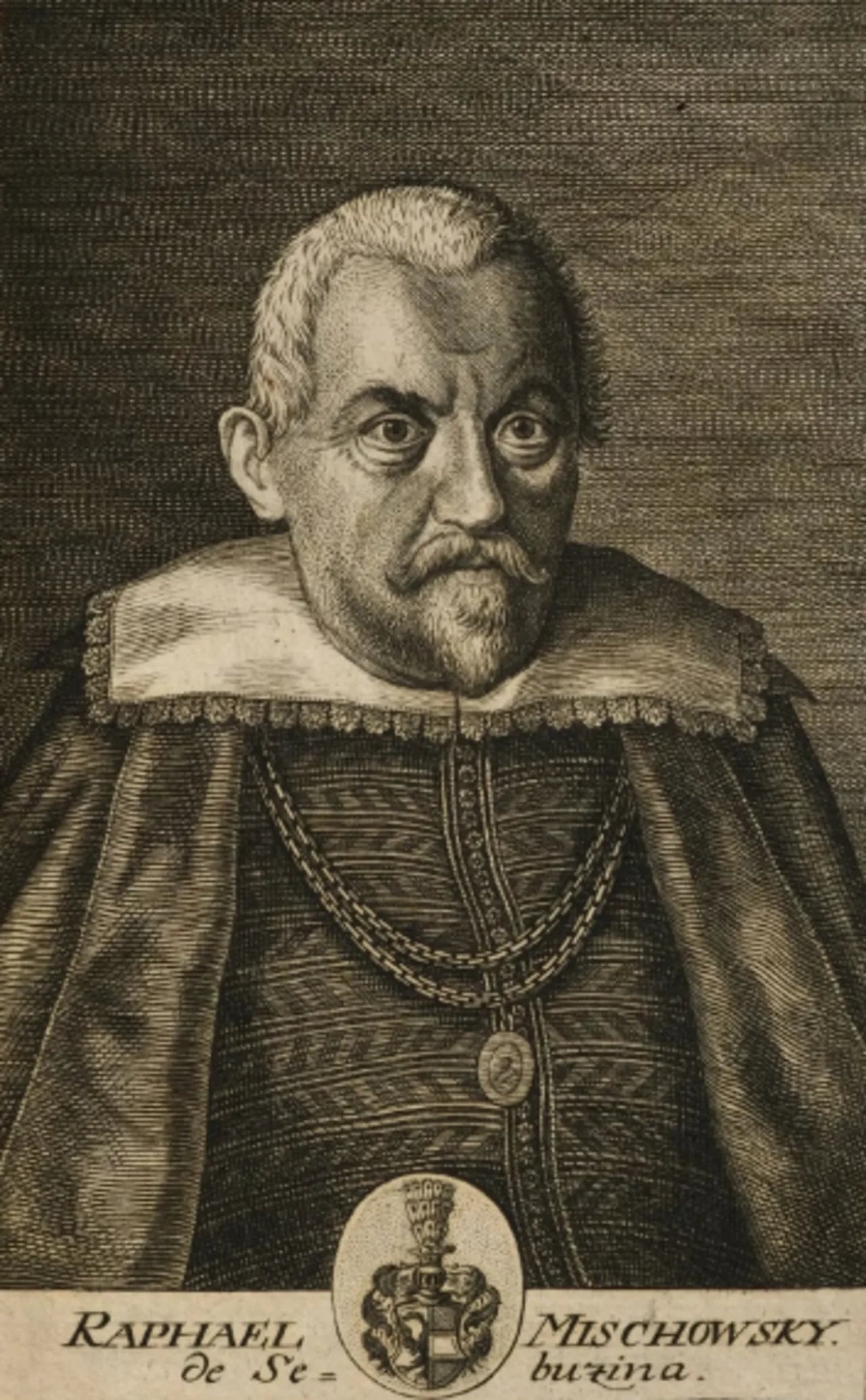 Porträt von Rafael Mišovský ze Sebuzína (1580–1644) – Gedenkseite