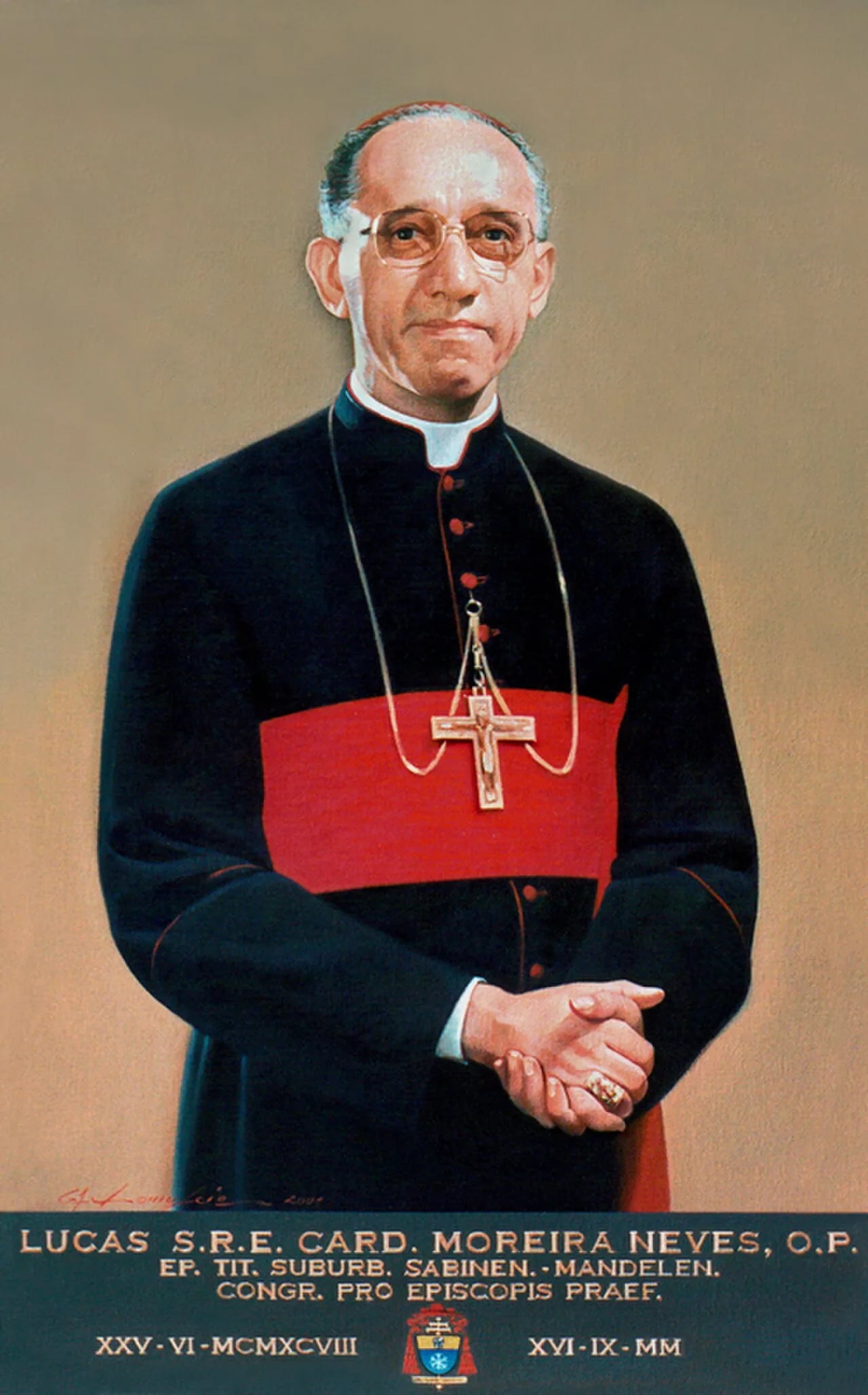 Porträt von Lucas Moreira Neves (1925–2002) – Gedenkseite