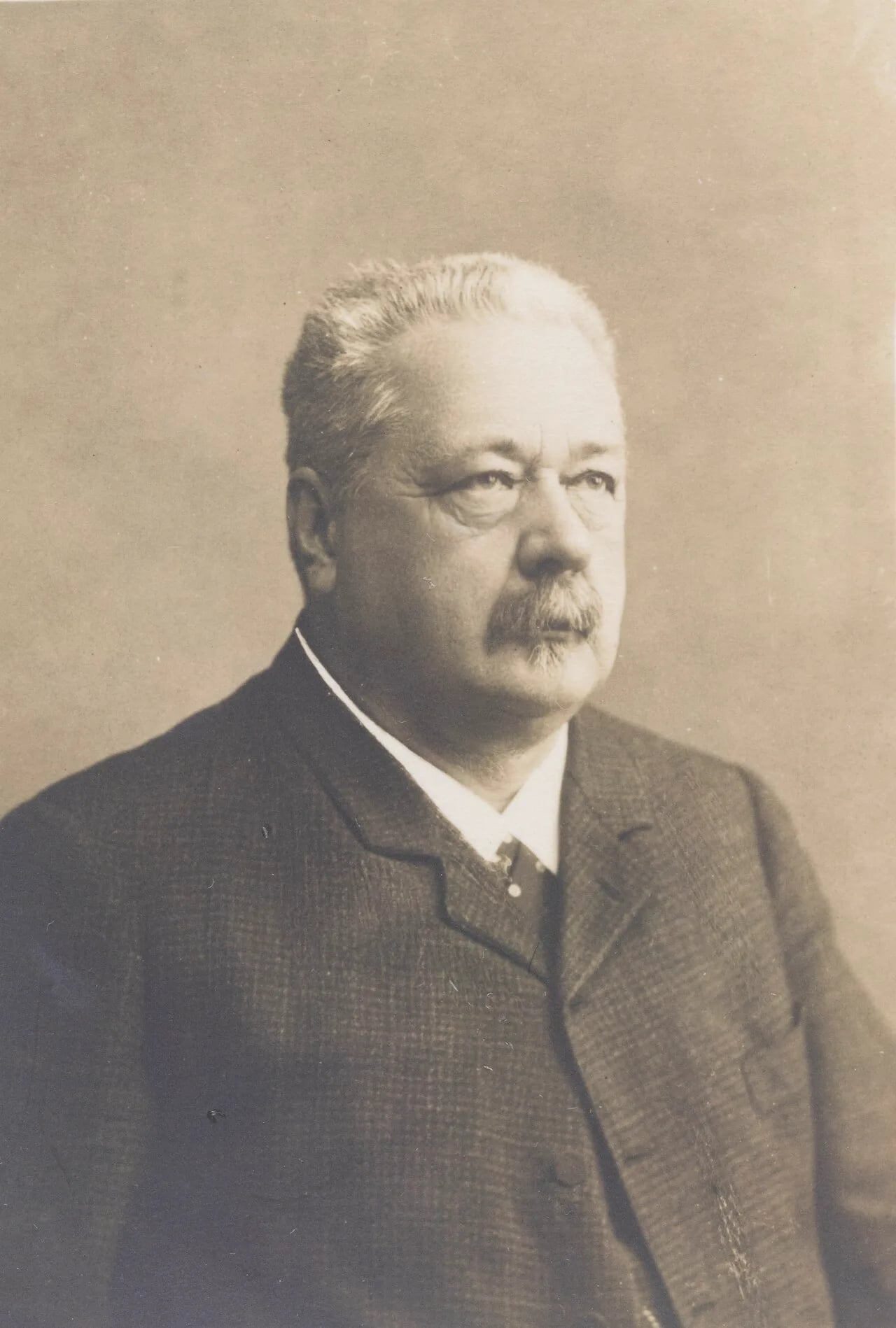 Porträt von Theodor Felber (1849–1924) – Gedenkseite