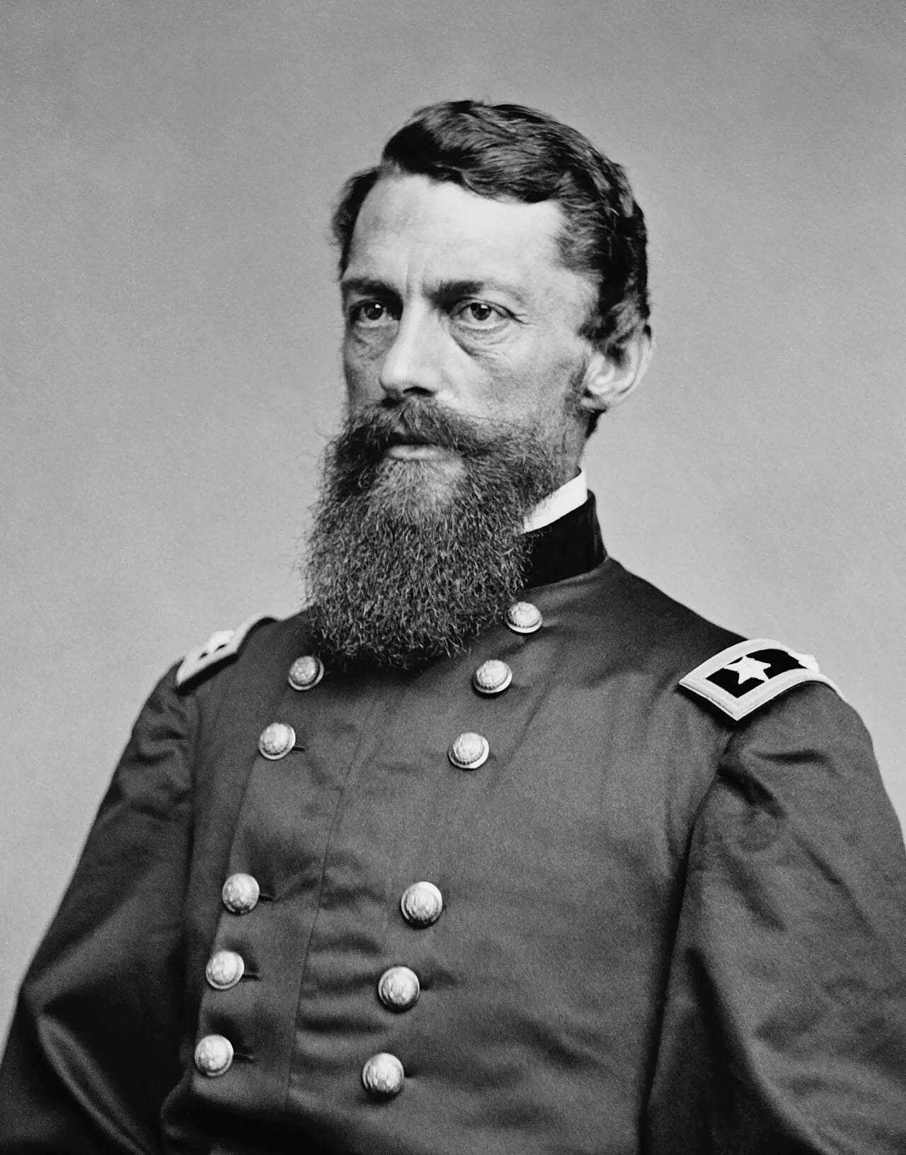 Porträt von George Stoneman (1822–1894) – Gedenkseite