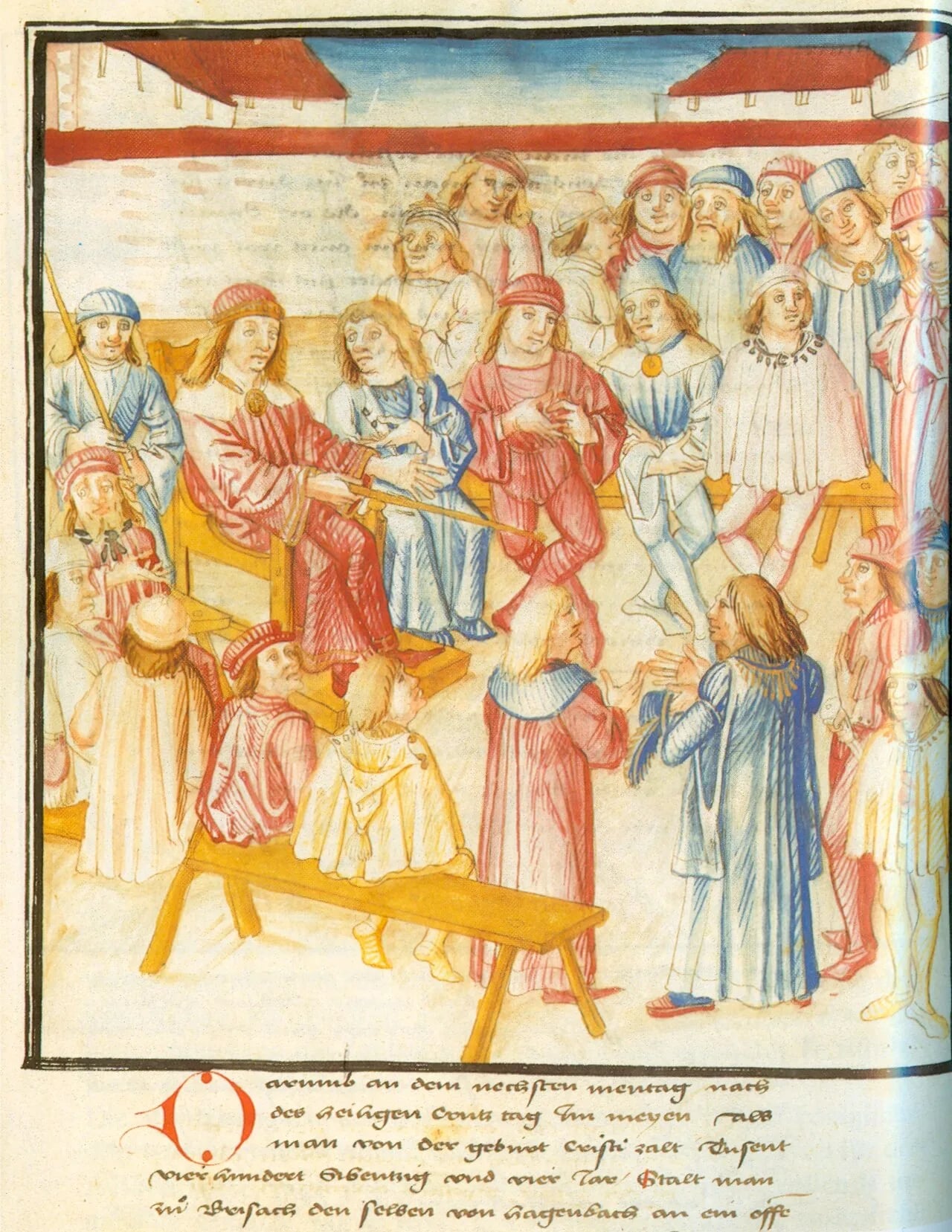 Porträt von Peter von Hagenbach (1423–1474) – Gedenkseite