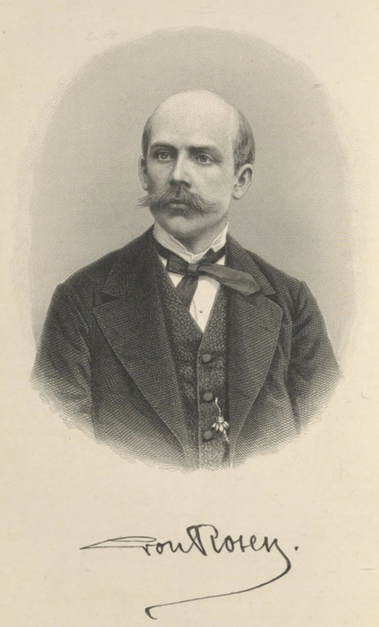 Porträt von Georg von Rosen (1843–1923) – Gedenkseite