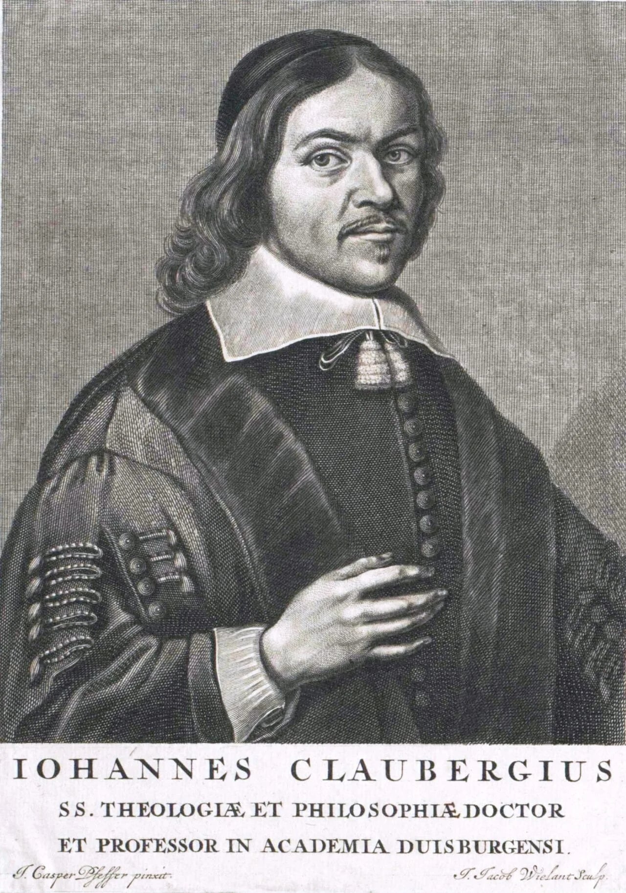 Porträt von Johannes Clauberg (1622–1665) – Gedenkseite