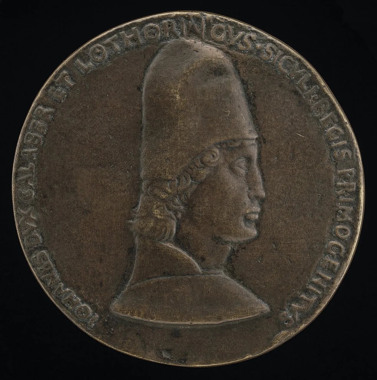 Porträt von Johann II. (1425–1470) – Gedenkseite