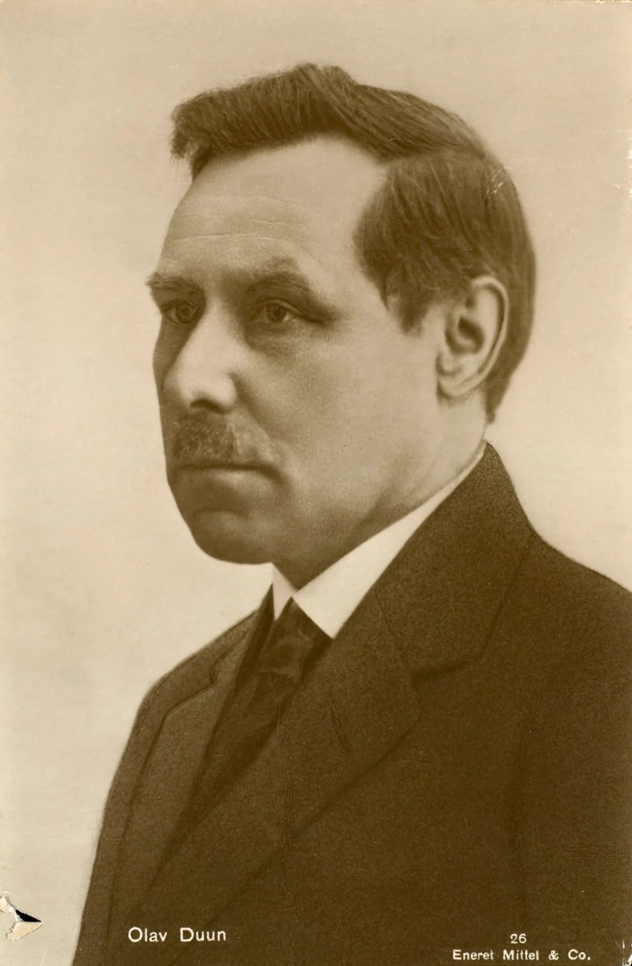 Portrait of Olav Duun (1876–1939) – memorial page