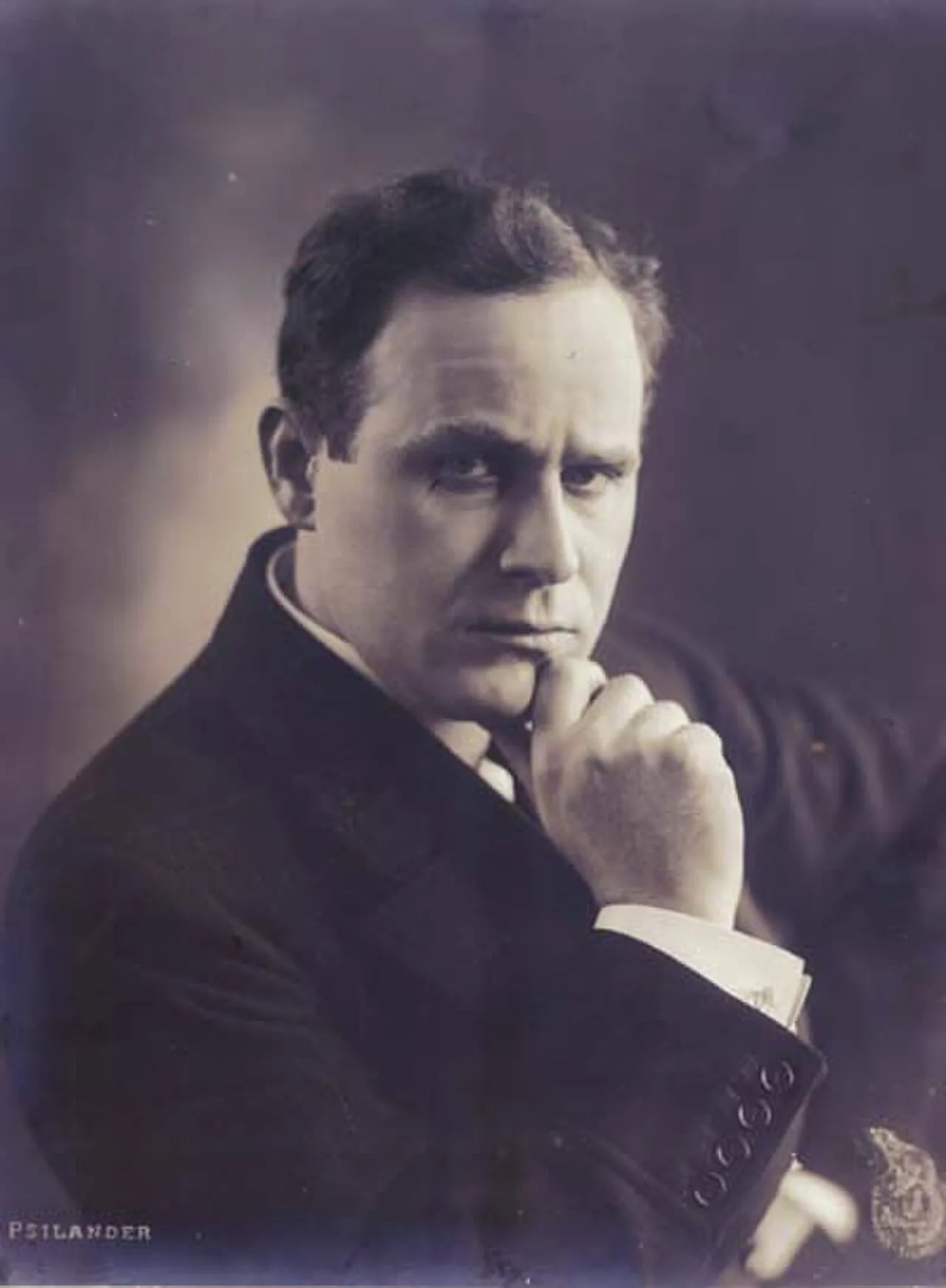 Portrait of Valdemar Psilander (1884–1917) – memorial page
