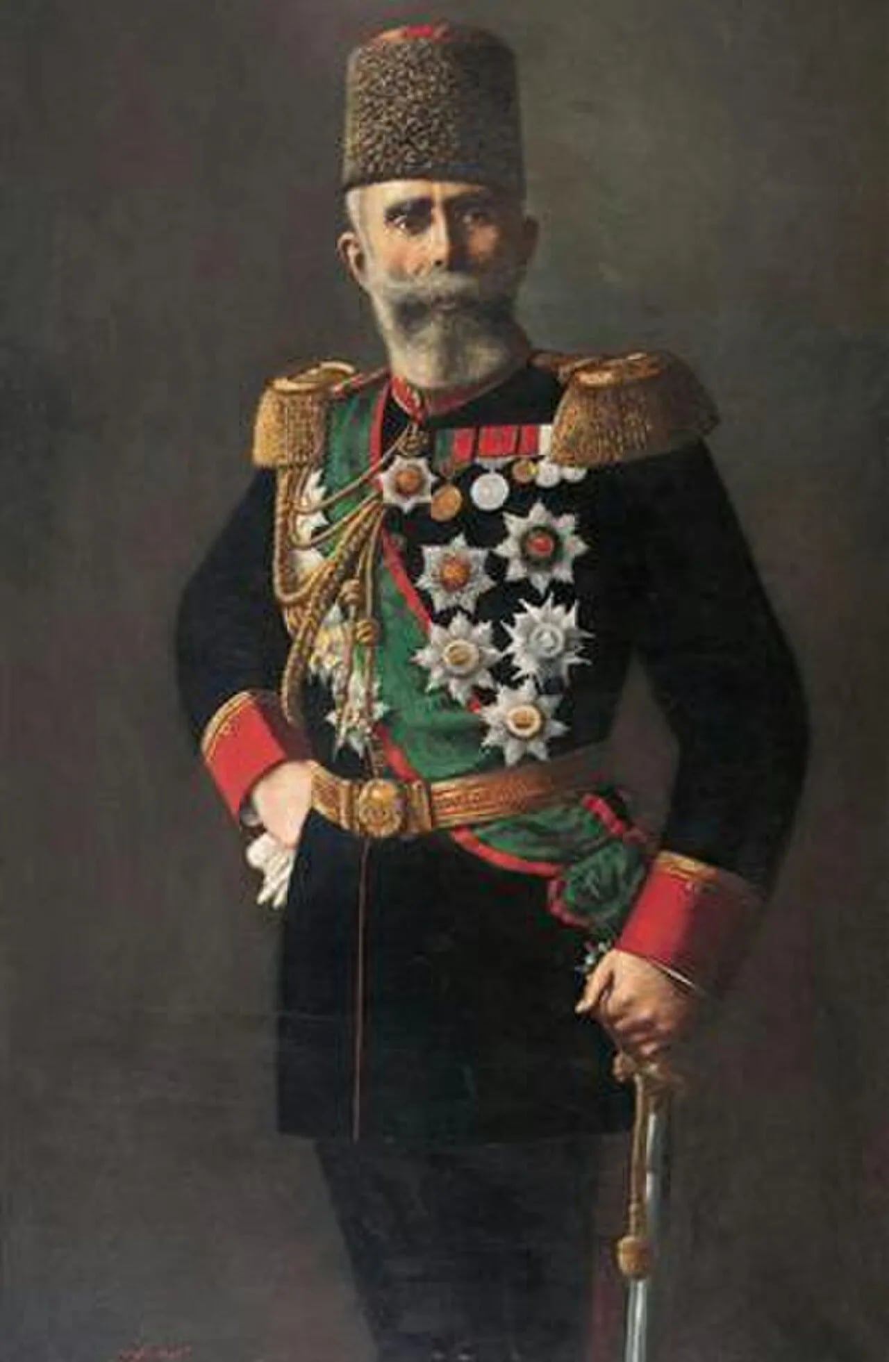 Portrait of Mahmud Şevket Pascha (1856–1913) – memorial page