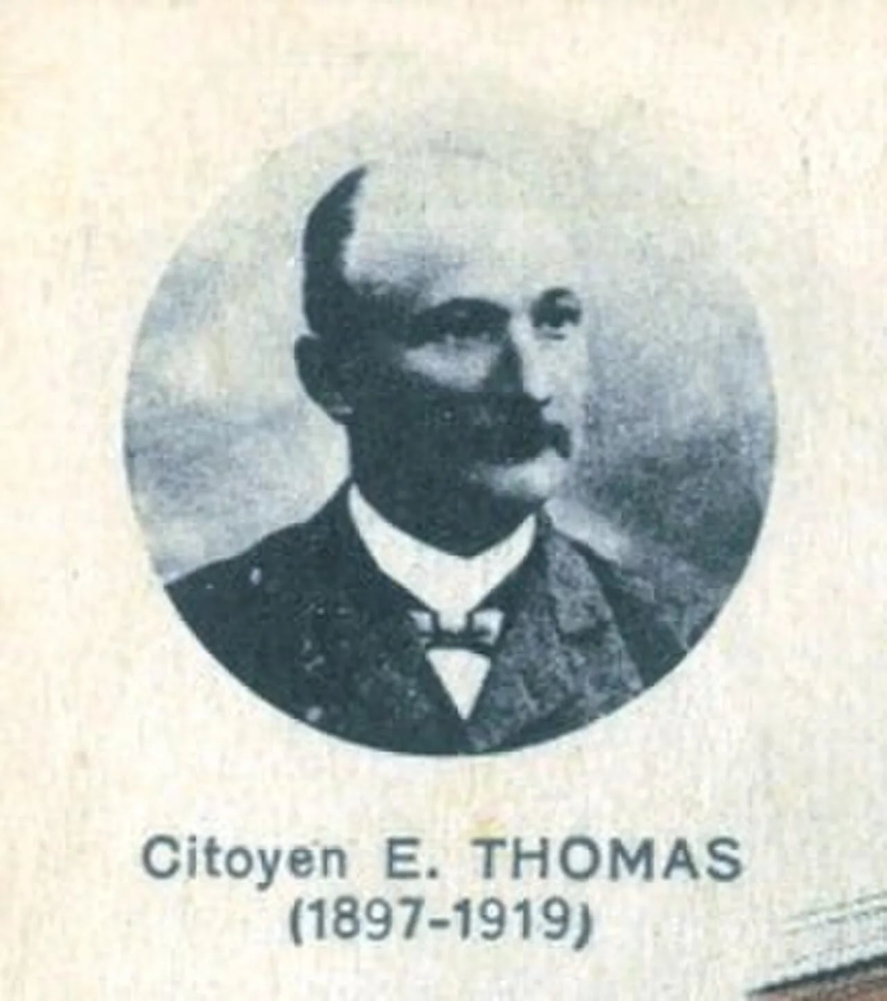 Portrait of Eugène Thomas (1856–1919) – memorial page