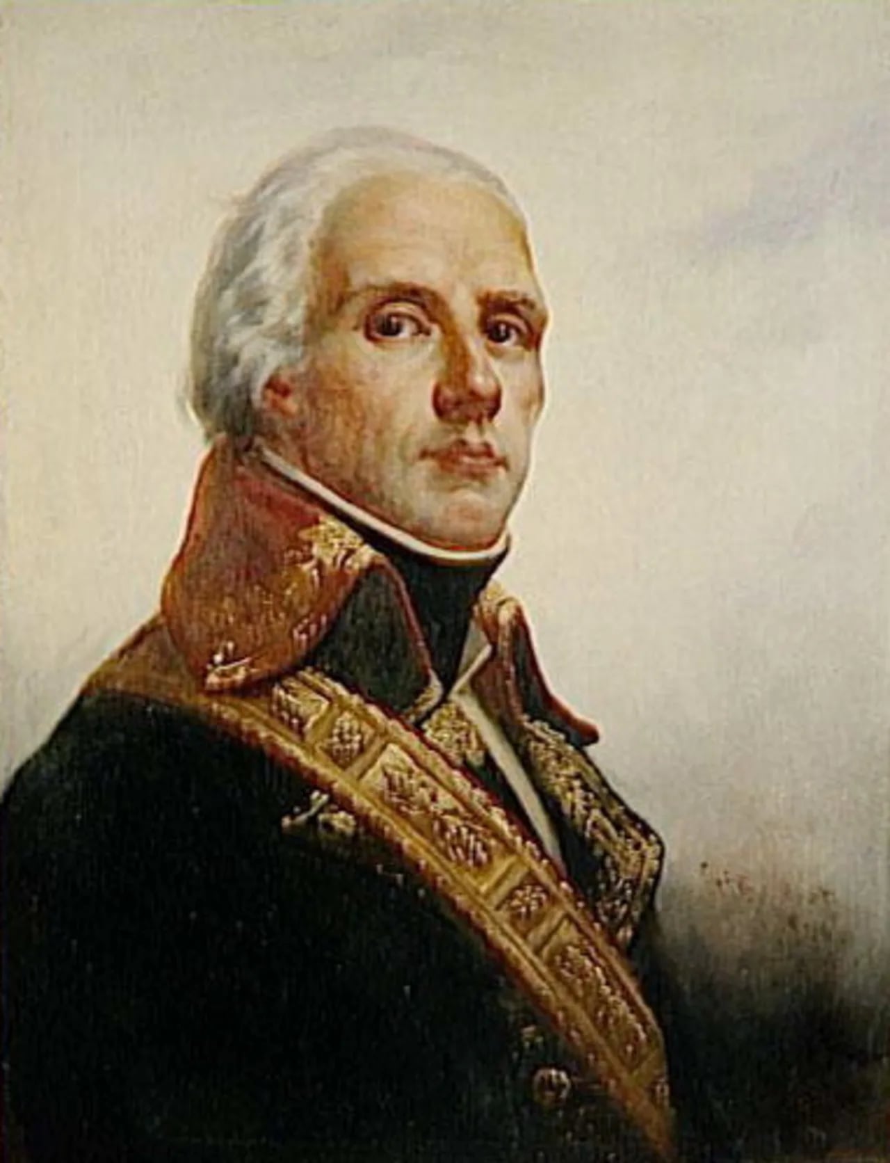 Porträt von Jacques François Dugommier (1738–1794) – Gedenkseite