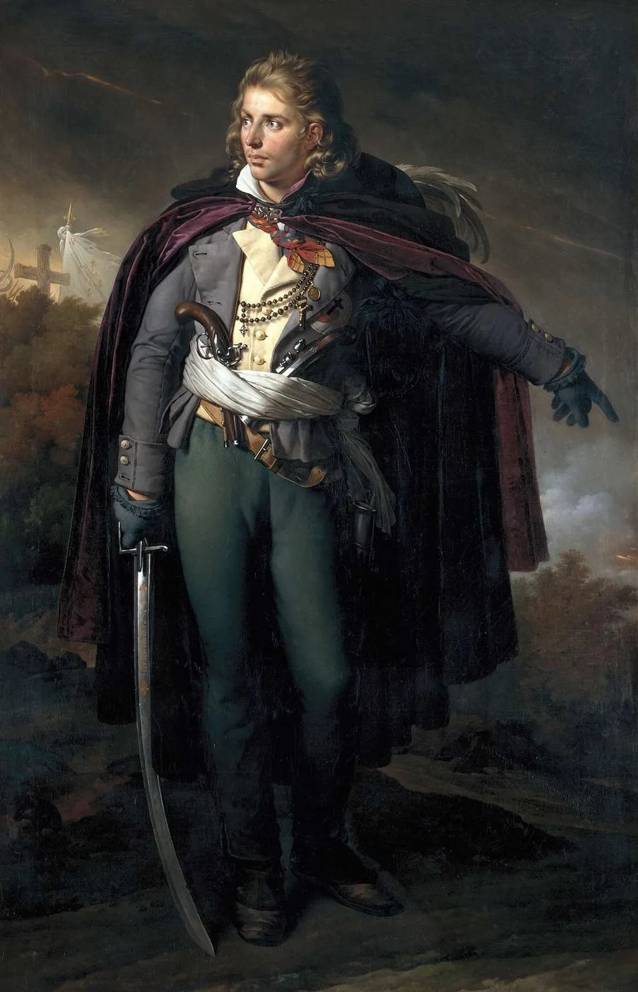 Porträt von Jacques Cathelineau (1759–1793) – Gedenkseite