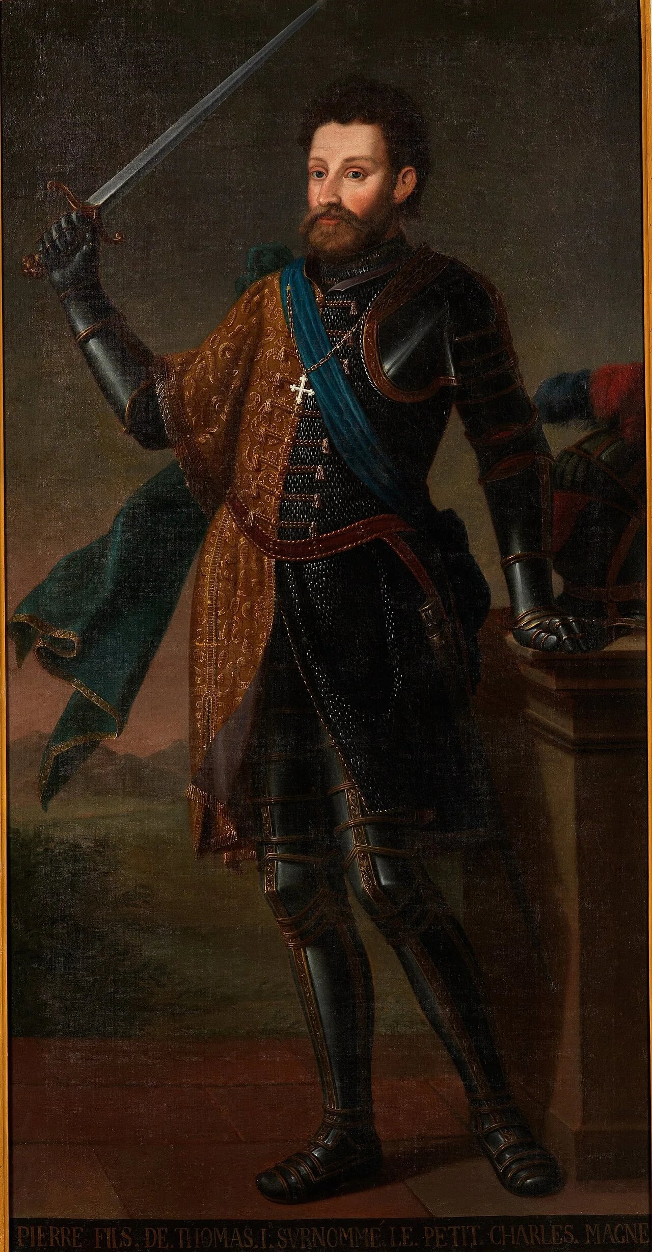 Porträt von Peter II. (1203–1268) – Gedenkseite