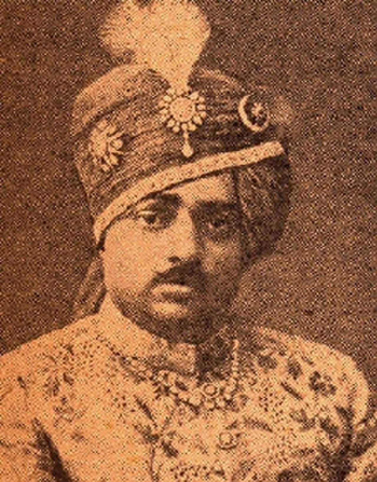 Porträt von Pradyumansinhji Lakhajirajsinhji, 14th Thakore Saheb of Rajkot (1913–1973) – Gedenkseite