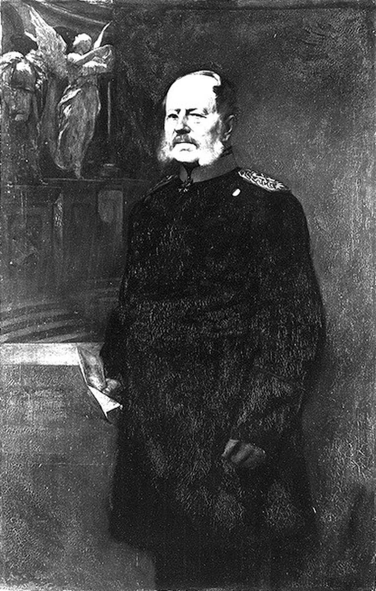 Portrait of Karl Eberhard Herwarth von Bittenfeld (1796–1884) – memorial page