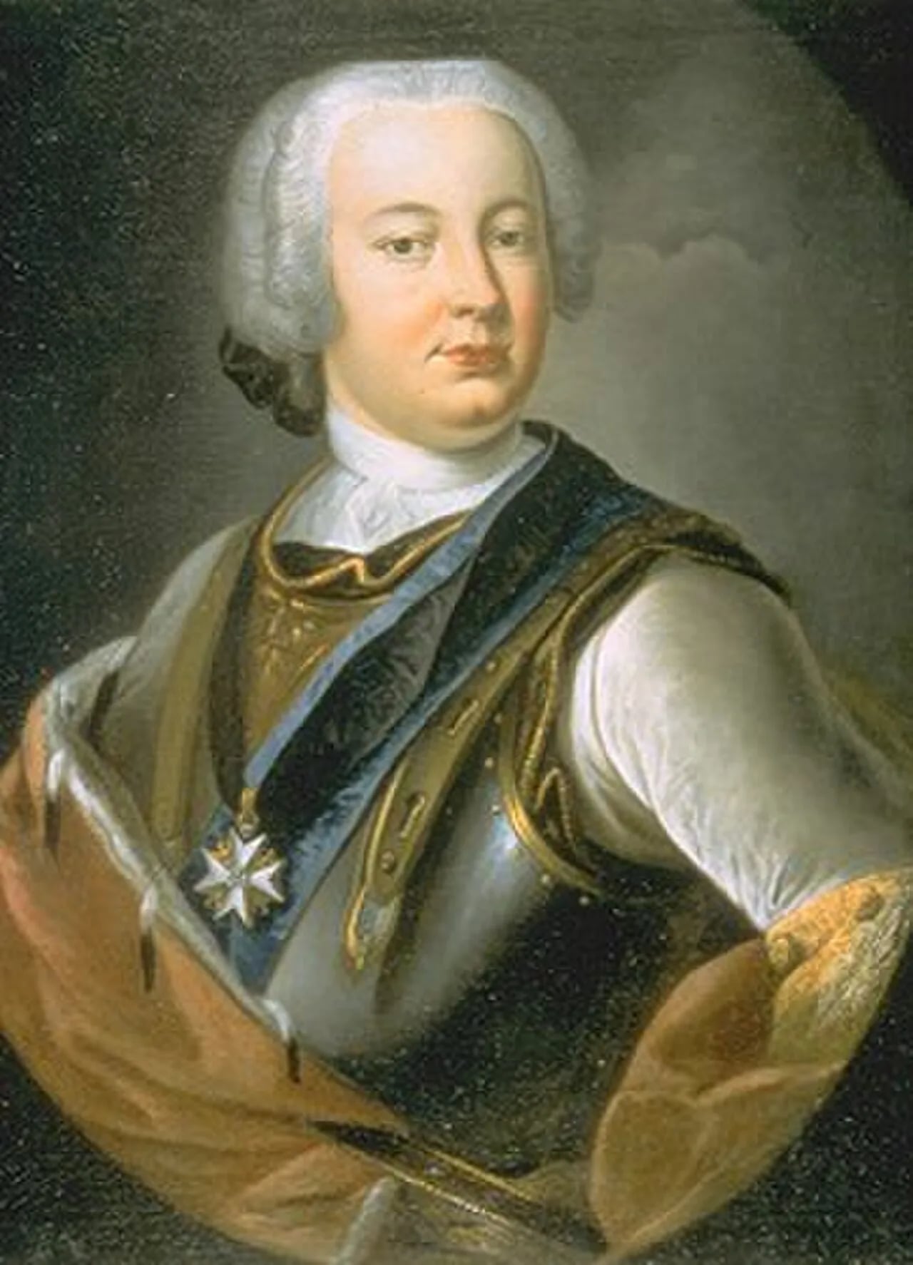 Porträt von Ludwig Ernst von Braunschweig-Wolfenbüttel (1718–1788) – Gedenkseite