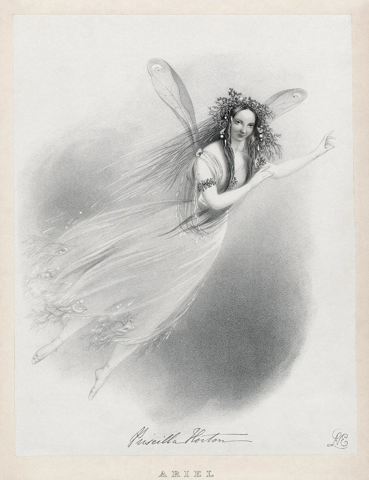 Portrait of Priscilla Horton (1818–1895) – memorial page