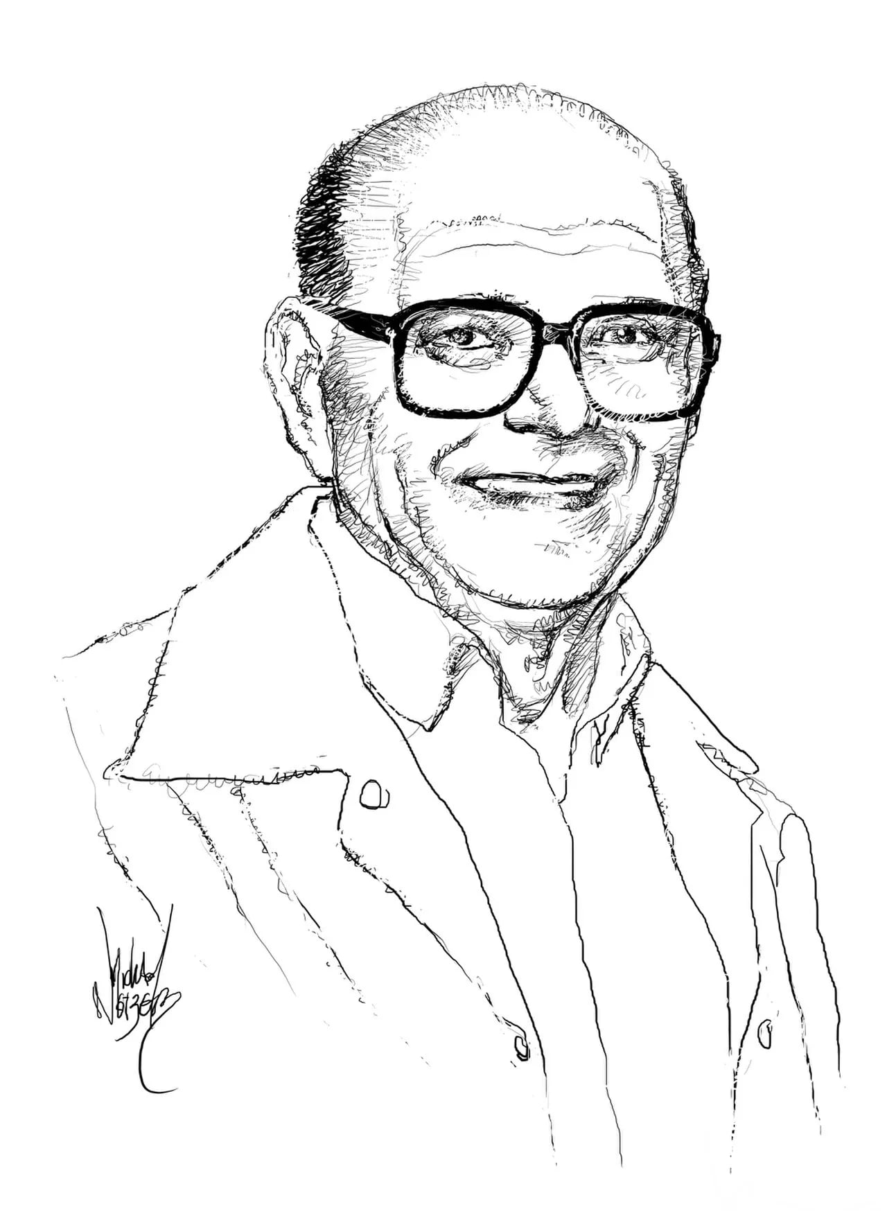 Portrait of Jim Aparo (1932–2005) – memorial page