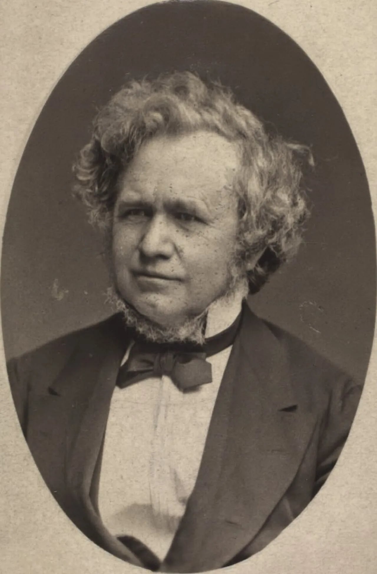 Porträt von Carl Christian Hall (1812–1888) – Gedenkseite