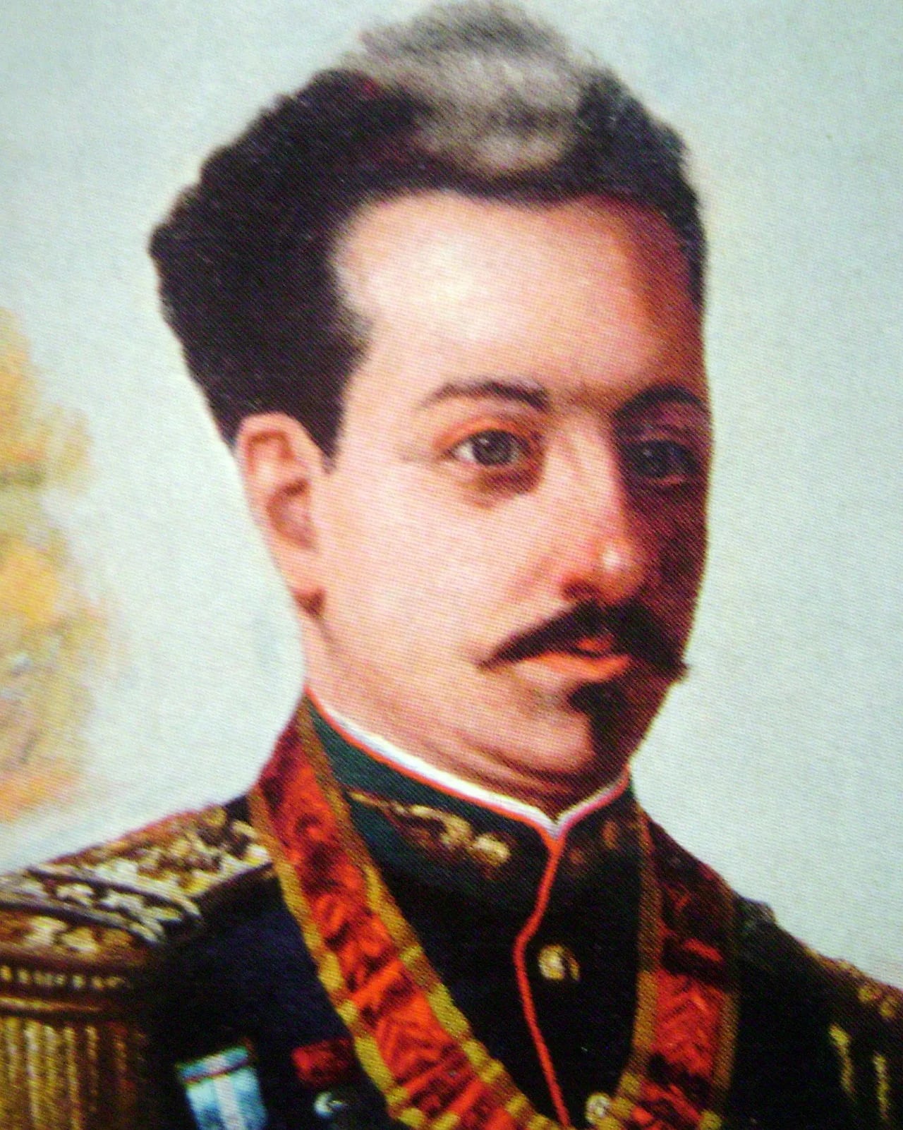 Porträt von Luis Jorge Fontana (1846–1920) – Gedenkseite