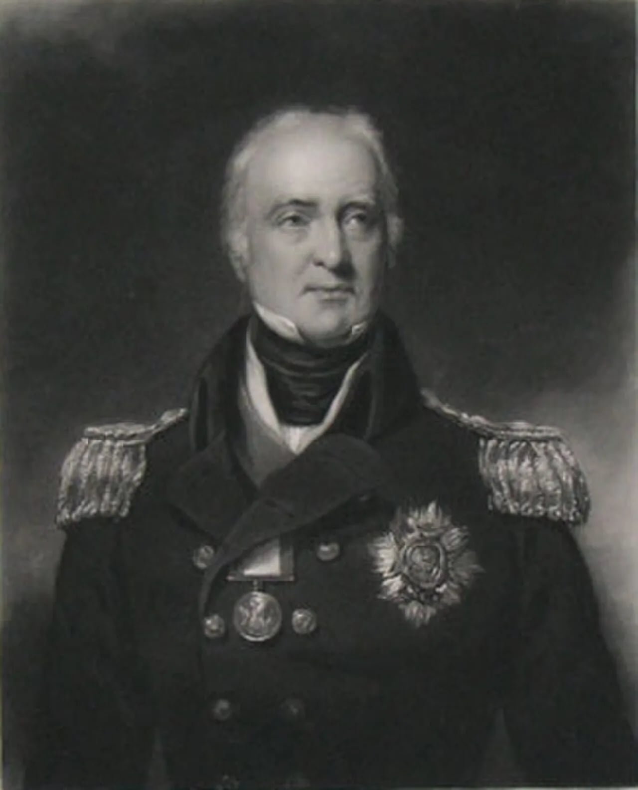 Porträt von Pulteney Malcolm (1768–1838) – Gedenkseite