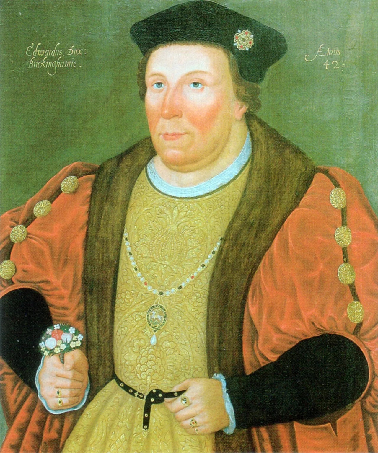 Porträt von Edward Stafford (1478–1521) – Gedenkseite