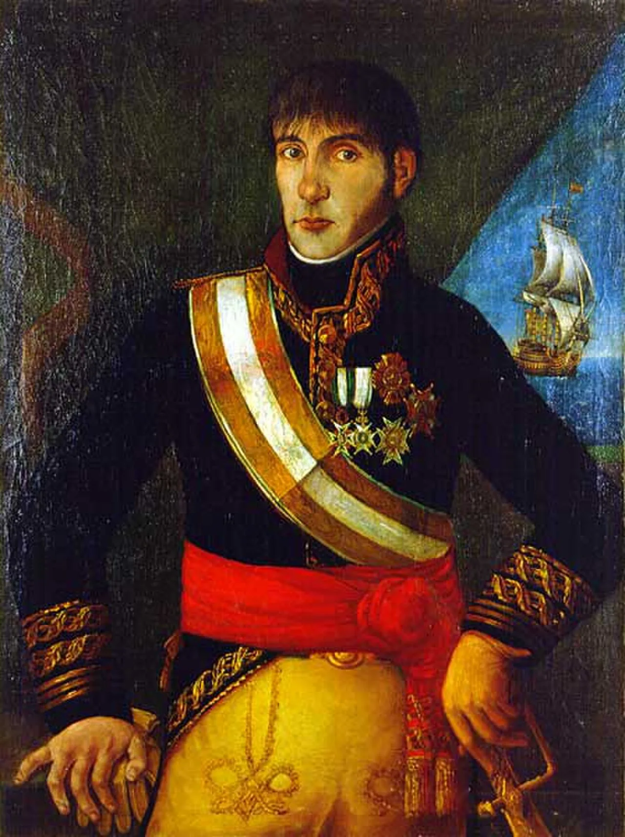 Porträt von Baltasar de Cisneros (1758–1829) – Gedenkseite