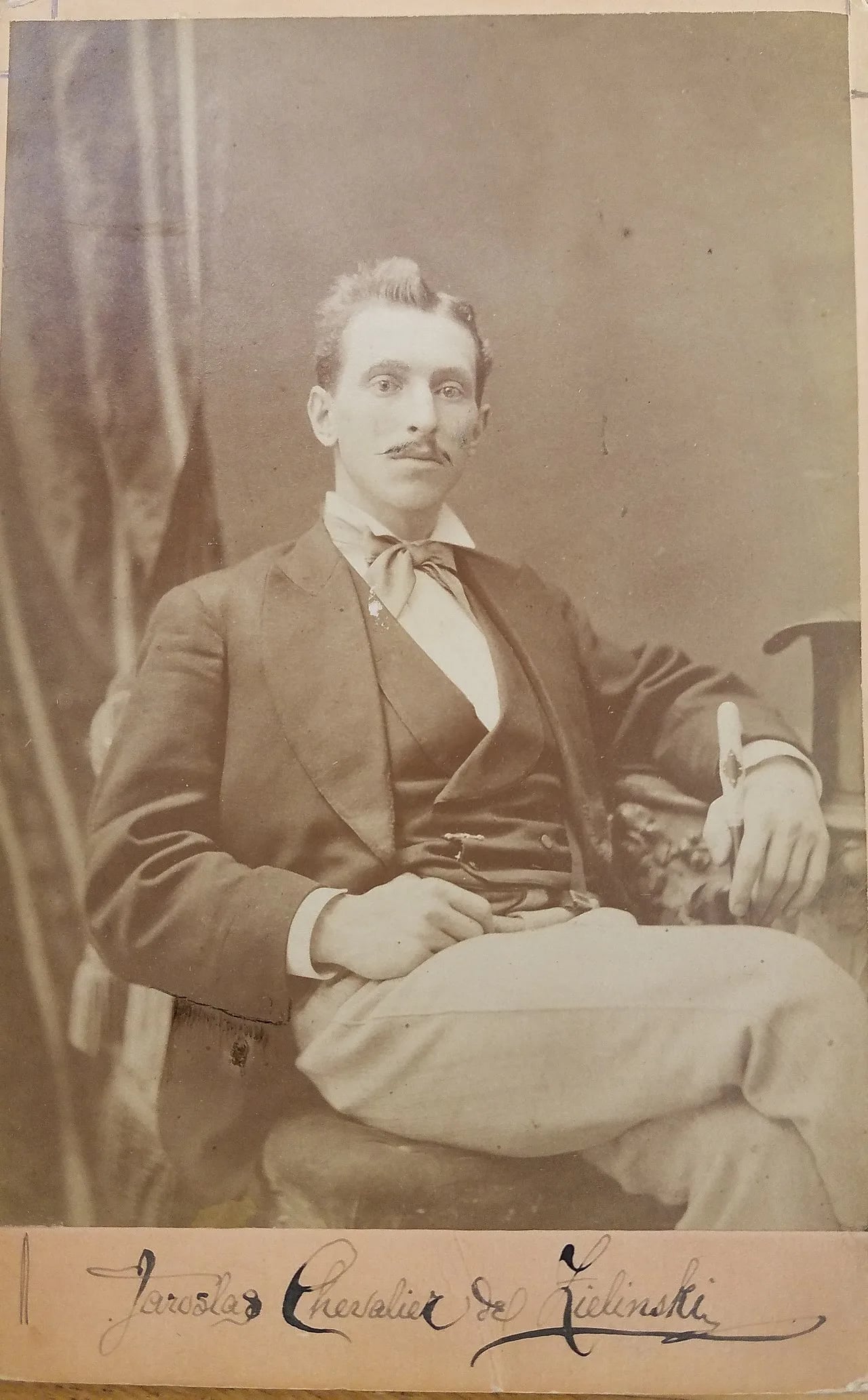 Portrait of Jarosław Zieliński (1844–1922) – memorial page