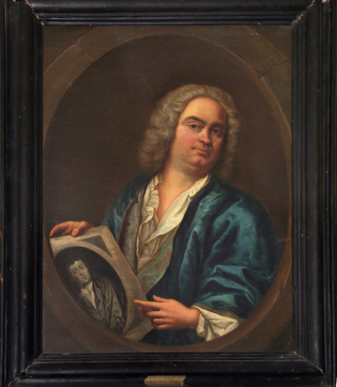 Porträt von Paolo Antonio Rolli (1687–1765) – Gedenkseite