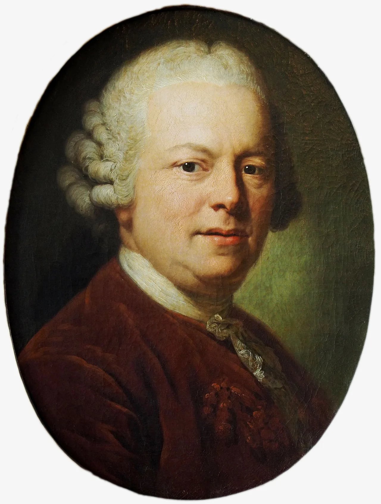 Porträt von Gottlieb Wilhelm Rabener (1714–1771) – Gedenkseite