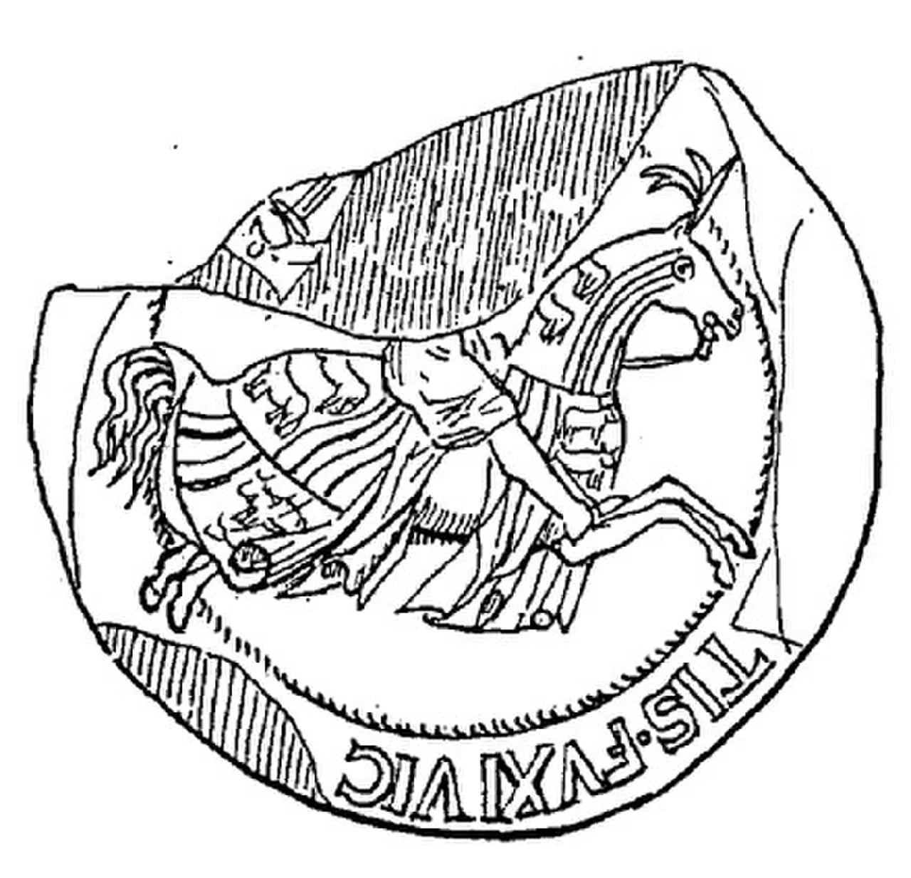 Portrait of Gaston I. (1287–1315) – memorial page