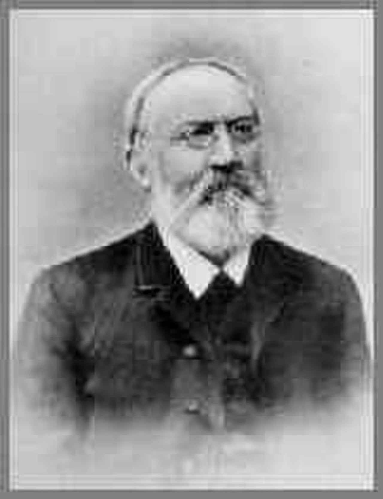 Porträt von August Fick (1833–1916) – Gedenkseite