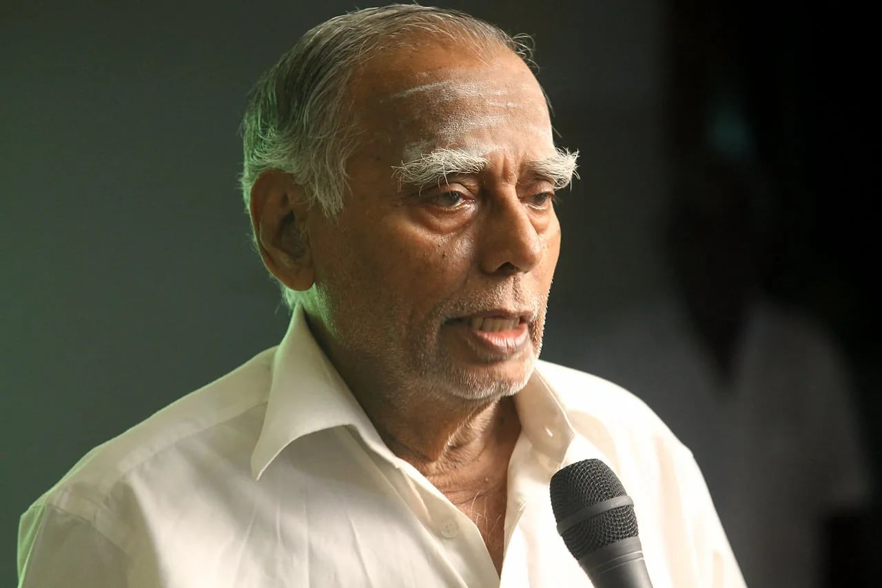Portrait of Ramachandran Nagaswamy (1930–2022) – memorial page