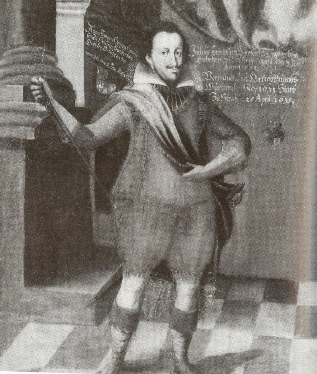 Portrait of Julius Friedrich (1588–1635) – memorial page