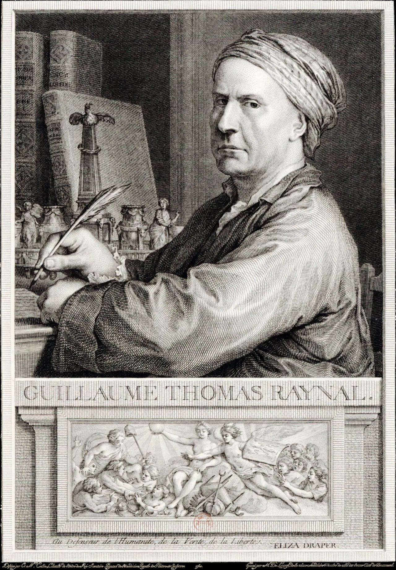 Portrait of Guillaume Thomas François Raynal (1713–1796) – memorial page