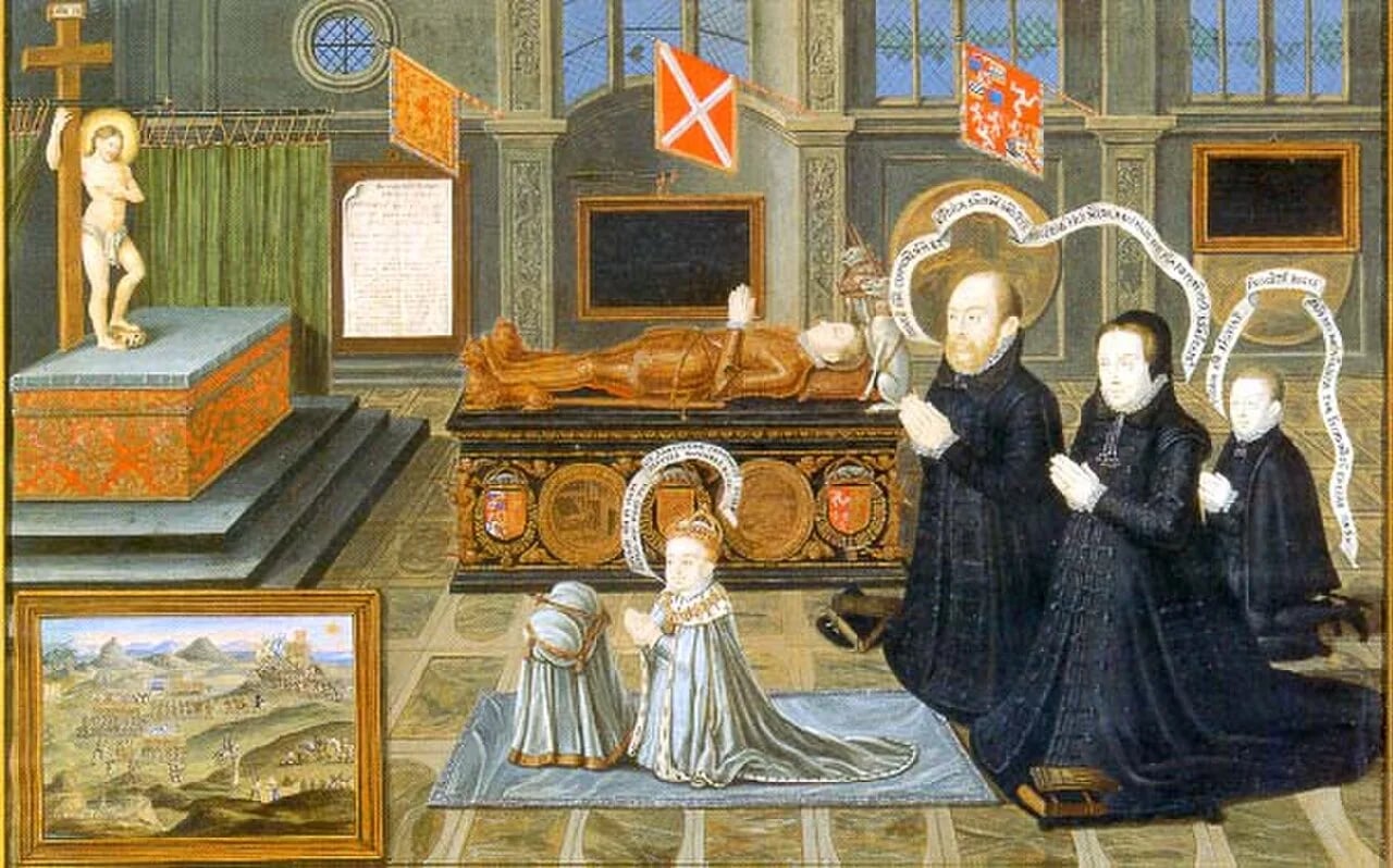 Porträt von Matthew Stewart, 4. Earl of Lennox (1516–1571) – Gedenkseite
