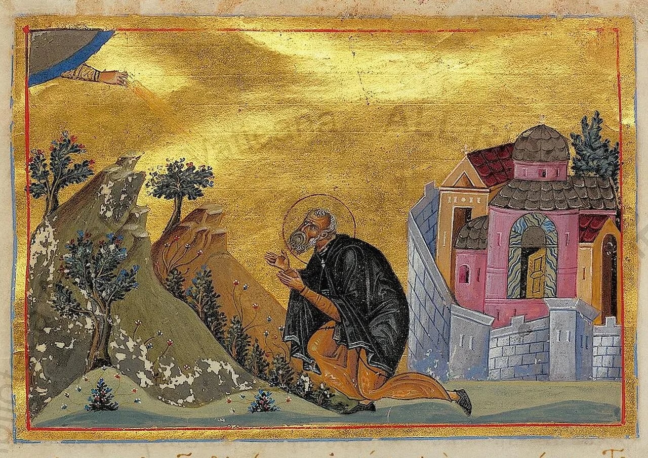 Portrait of Johannes Hesychastes (454–558) – memorial page