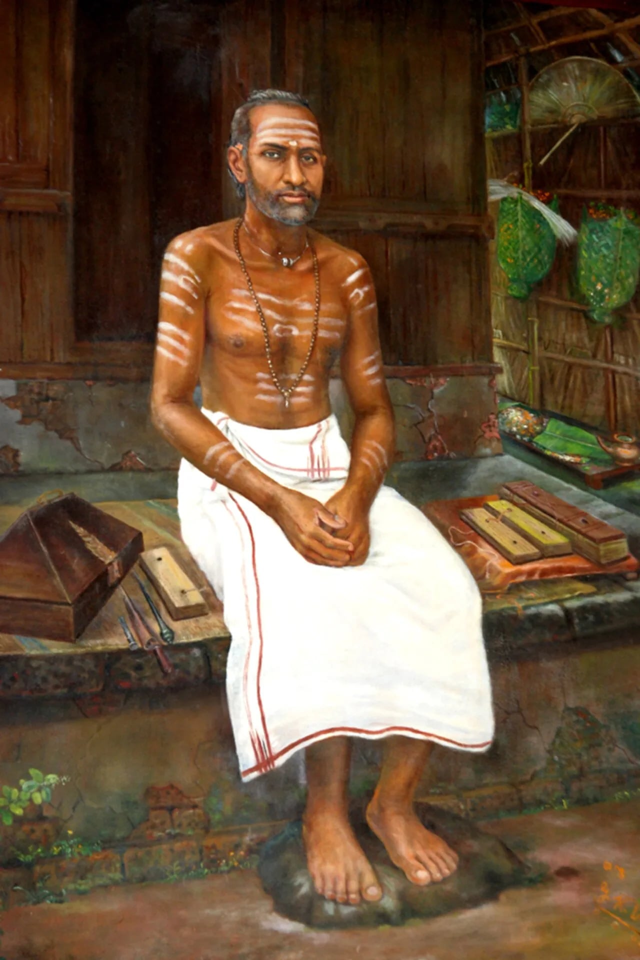 Porträt von Ramapurathu Warrier (1703–1753) – Gedenkseite