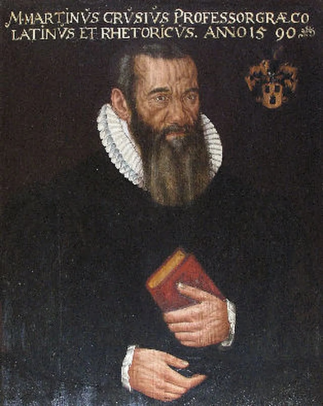 Porträt von Martin Crusius (1526–1607) – Gedenkseite