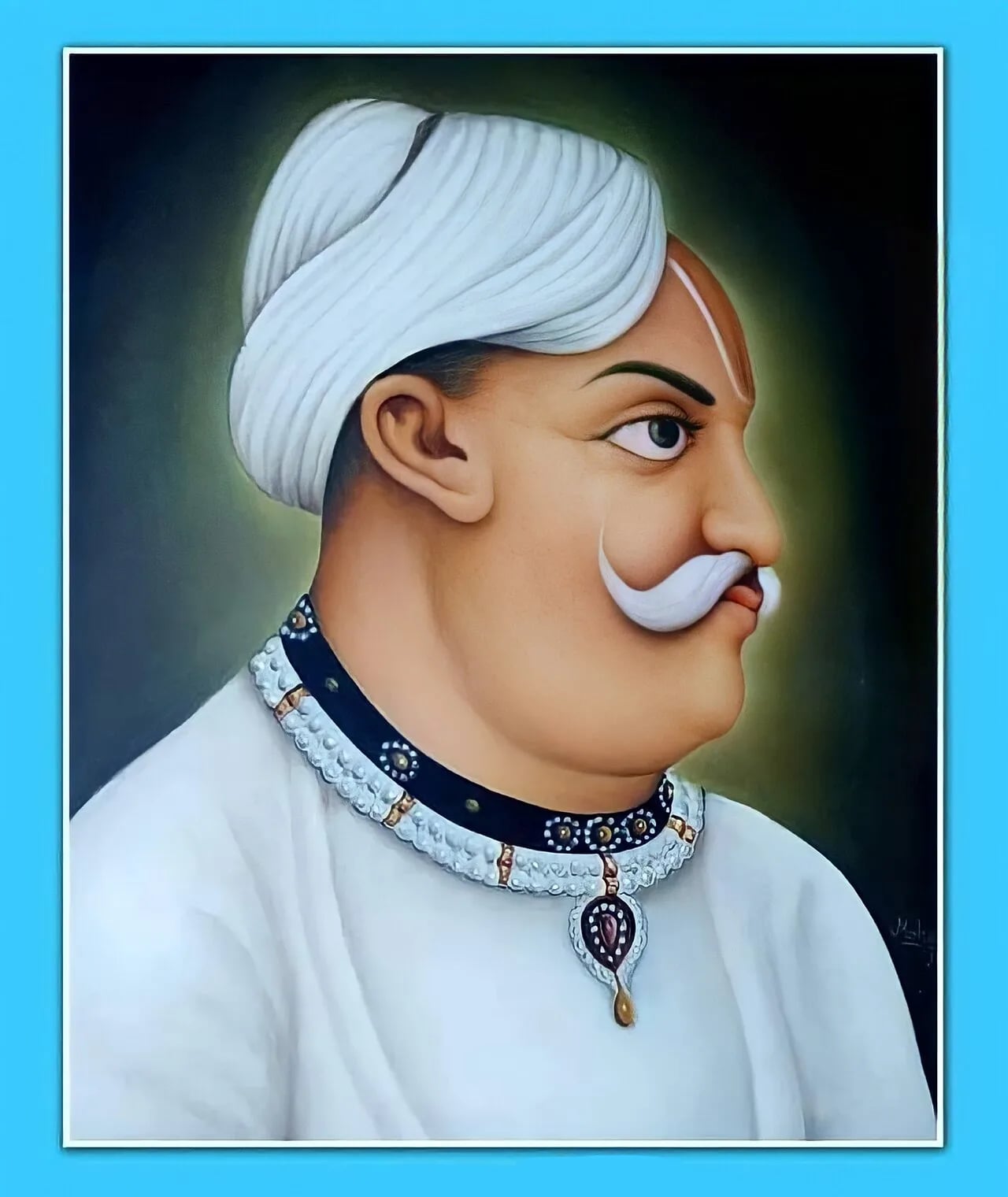 Porträt von Ranjit Singh of Bharatpur (1745–1805) – Gedenkseite