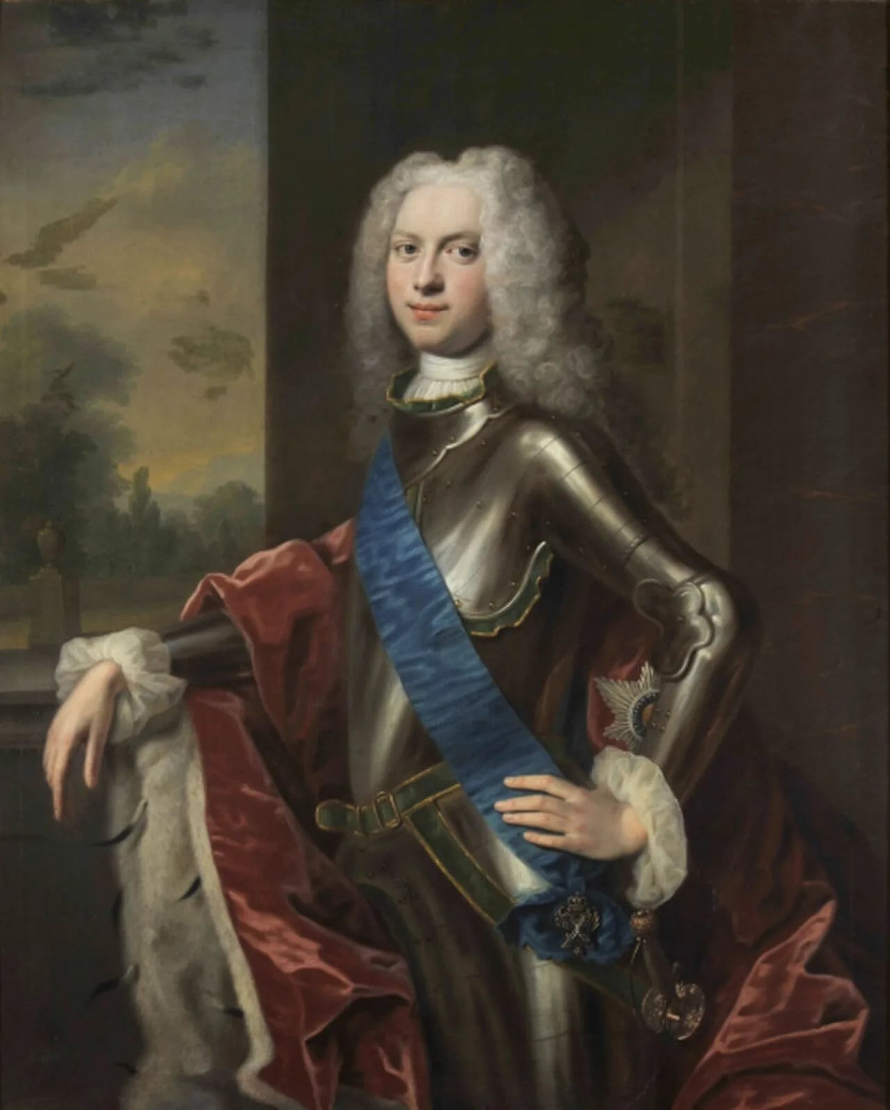 Portrait of Karl August von Schleswig-Holstein-Gottorf (1706–1727) – memorial page