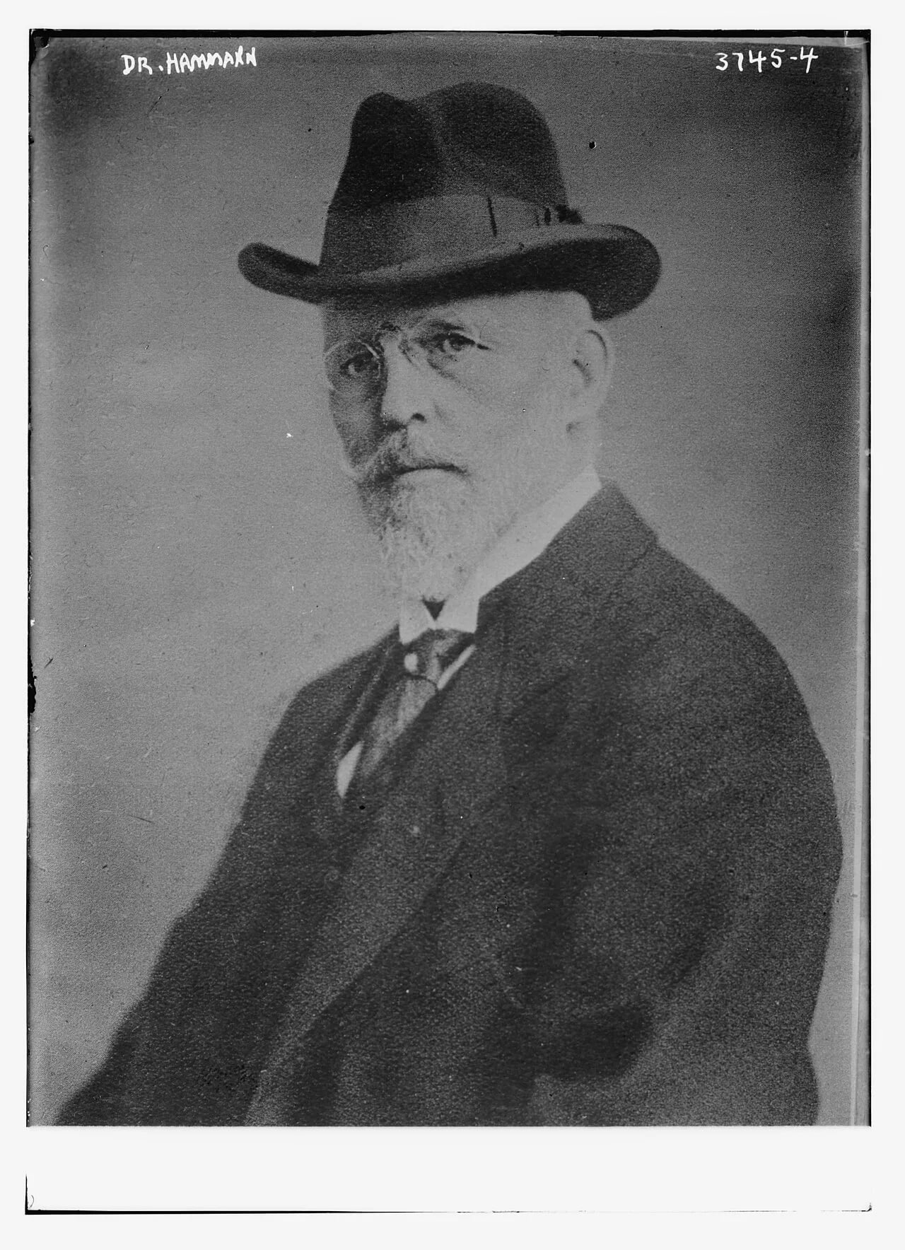 Porträt von Otto Hammann (1852–1928) – Gedenkseite