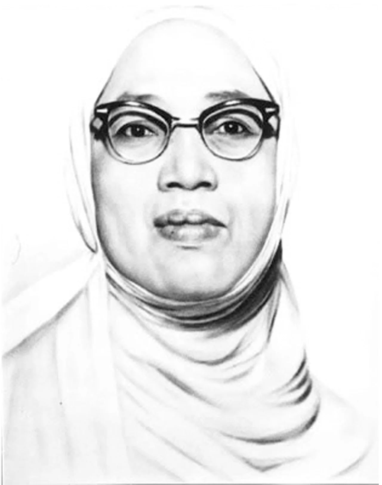 Porträt von Rasuna Said (1910–1965) – Gedenkseite