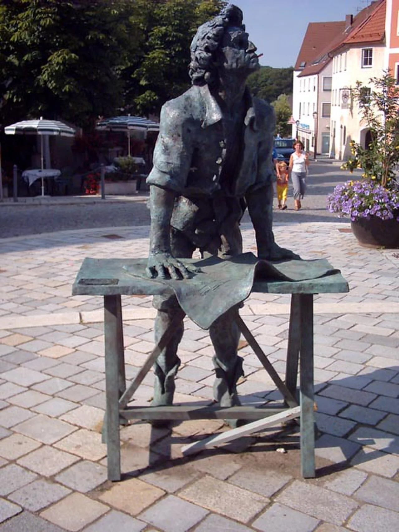Porträt von Johann Michael Fischer (1692–1766) – Gedenkseite
