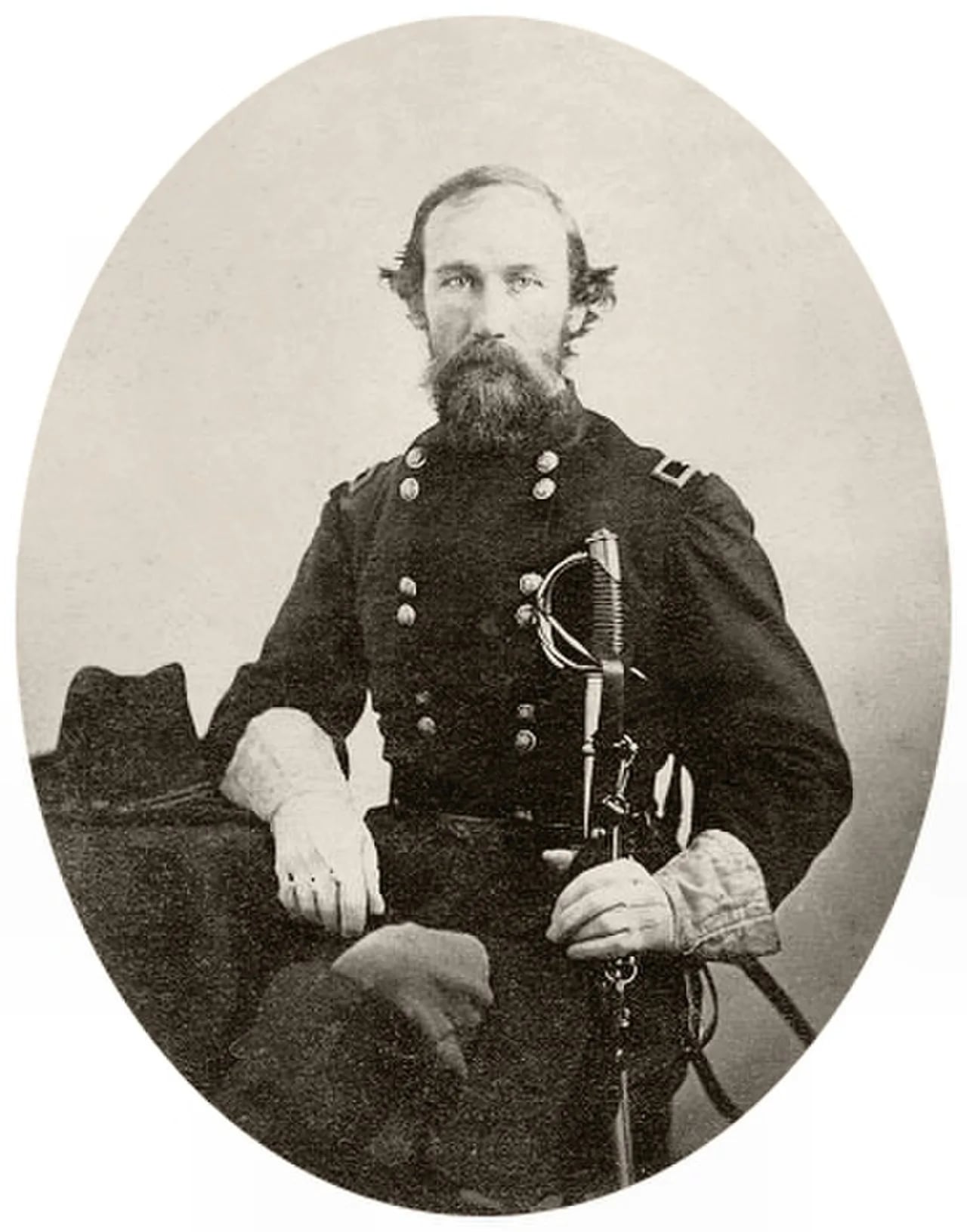 Portrait of Edmund J. Davis (1827–1883) – memorial page