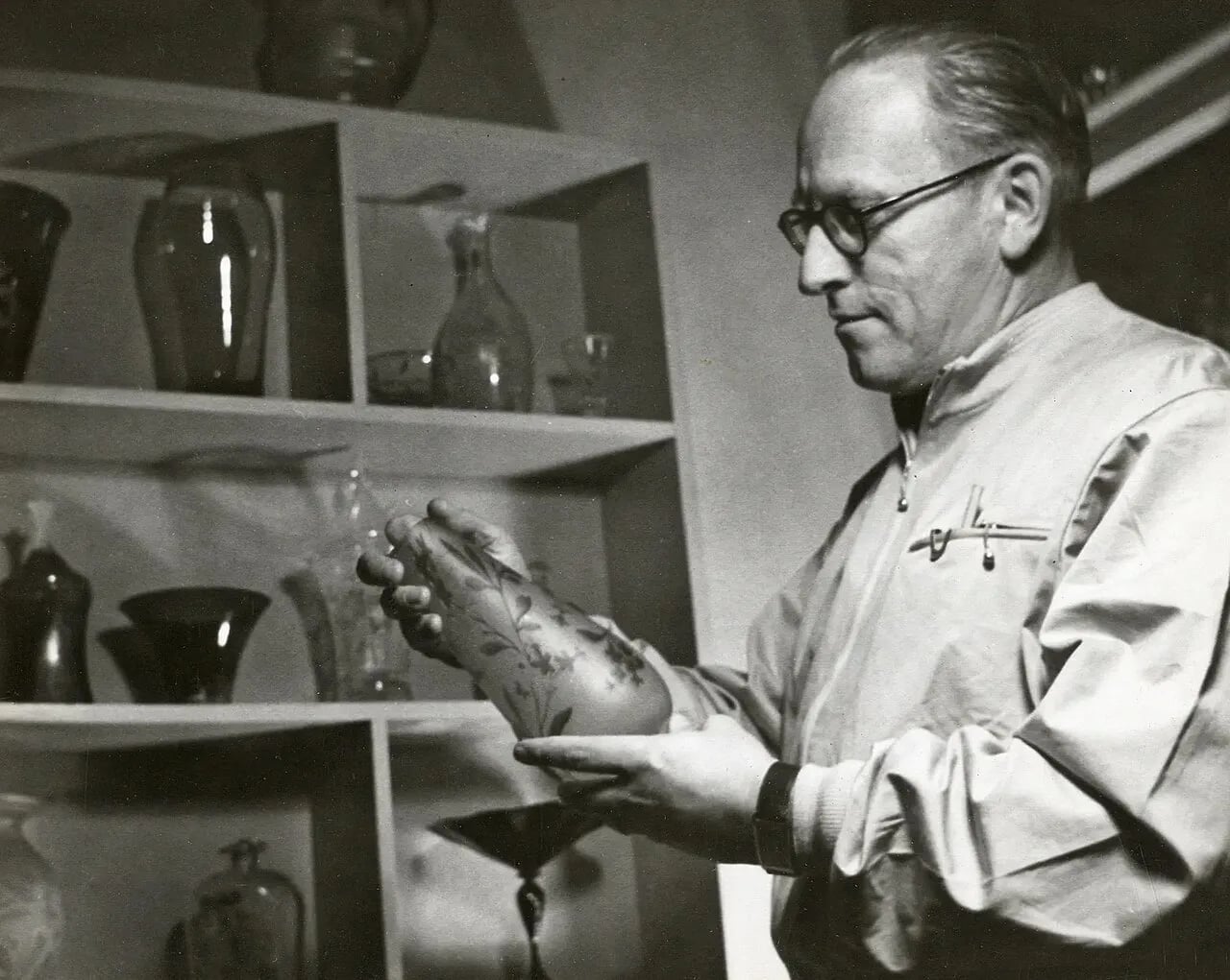 Portrait of Edward Hald (1883–1980) – memorial page